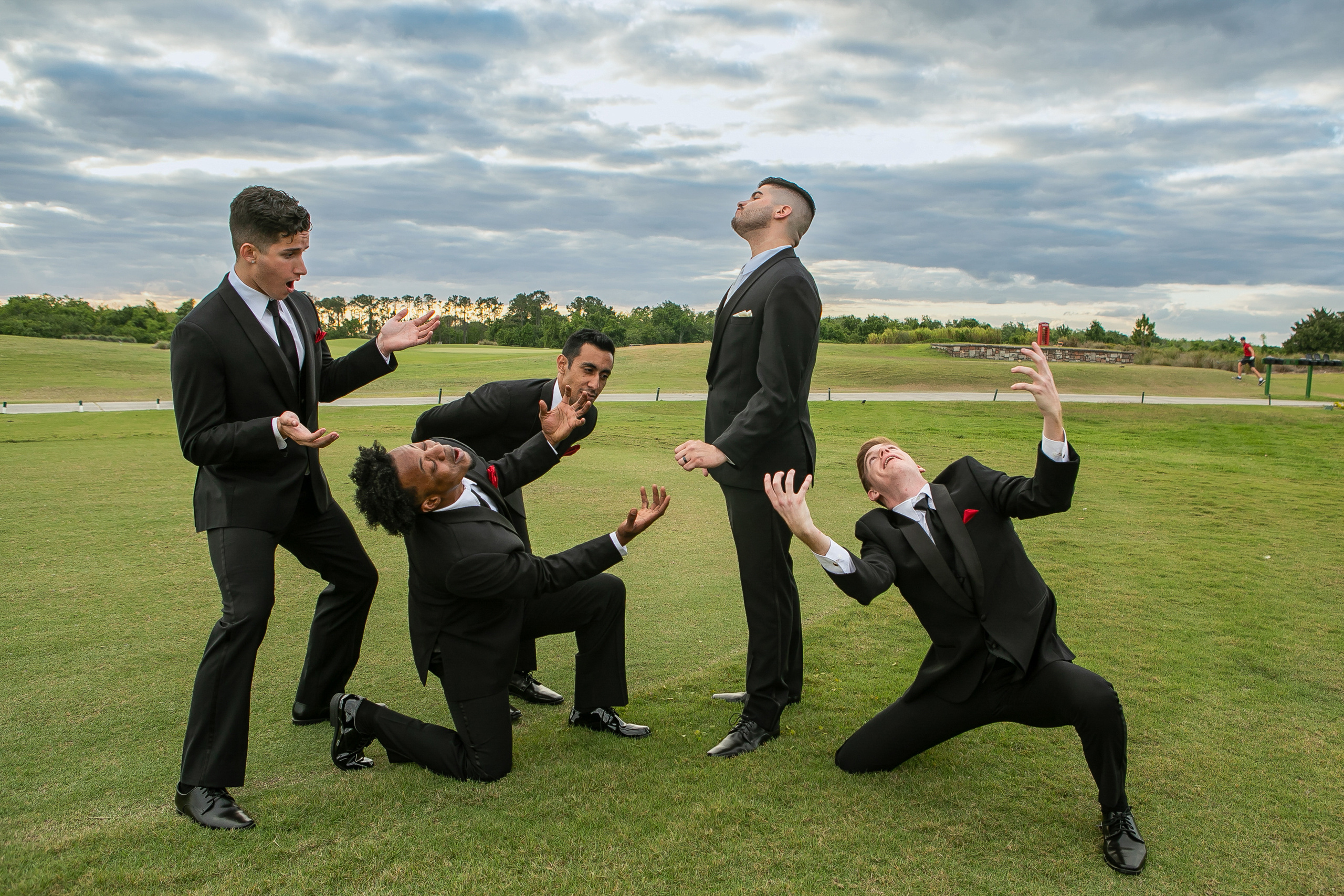 Wedding in the Royal St. Cloud Golf Links genuine moments. Lana Photography — Wedding & Family Photographer in Florida & Beyond