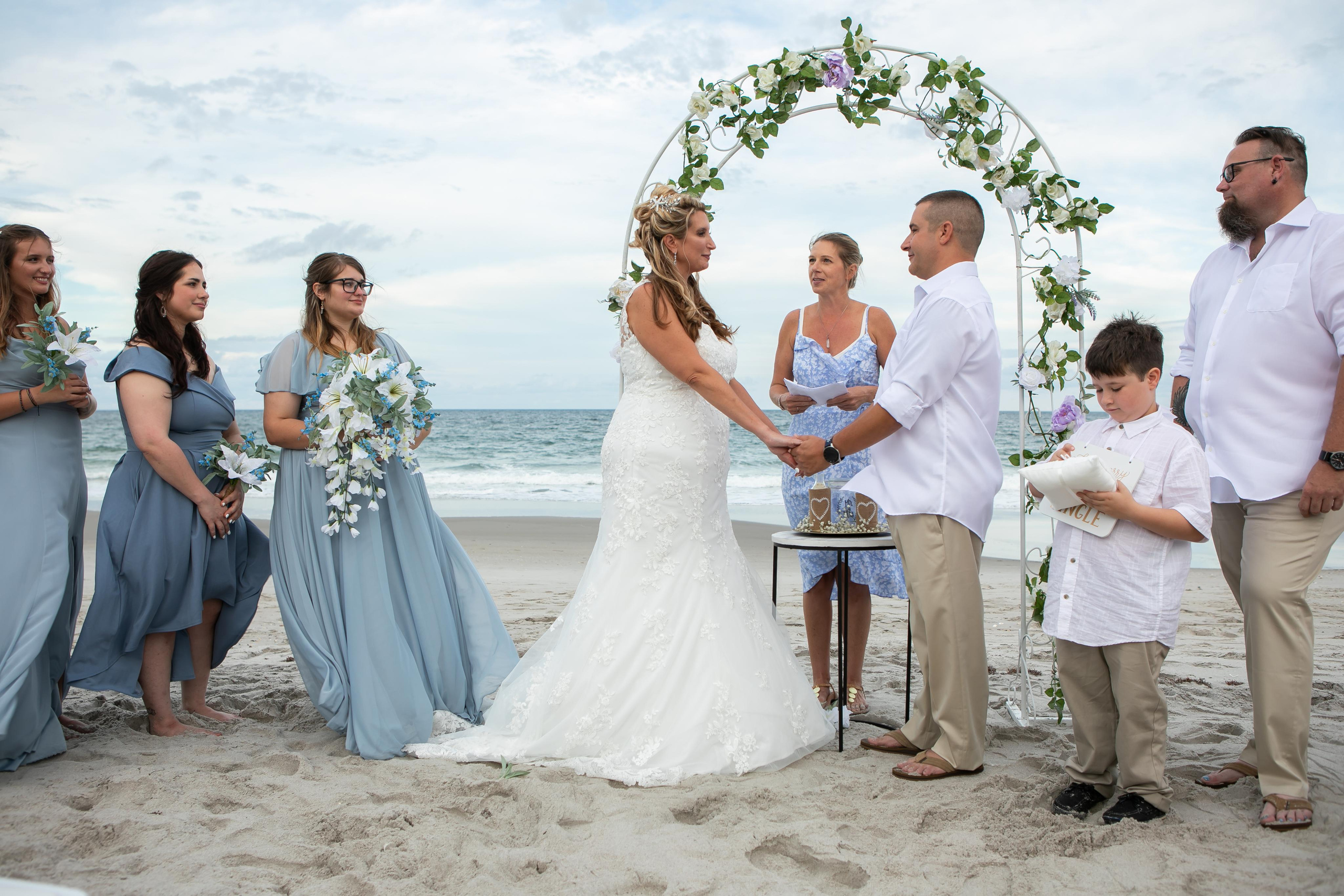 Pelican beach Park,  wedding on the beach. Lana Photography — Wedding & Family Photographer in Florida & Beyond