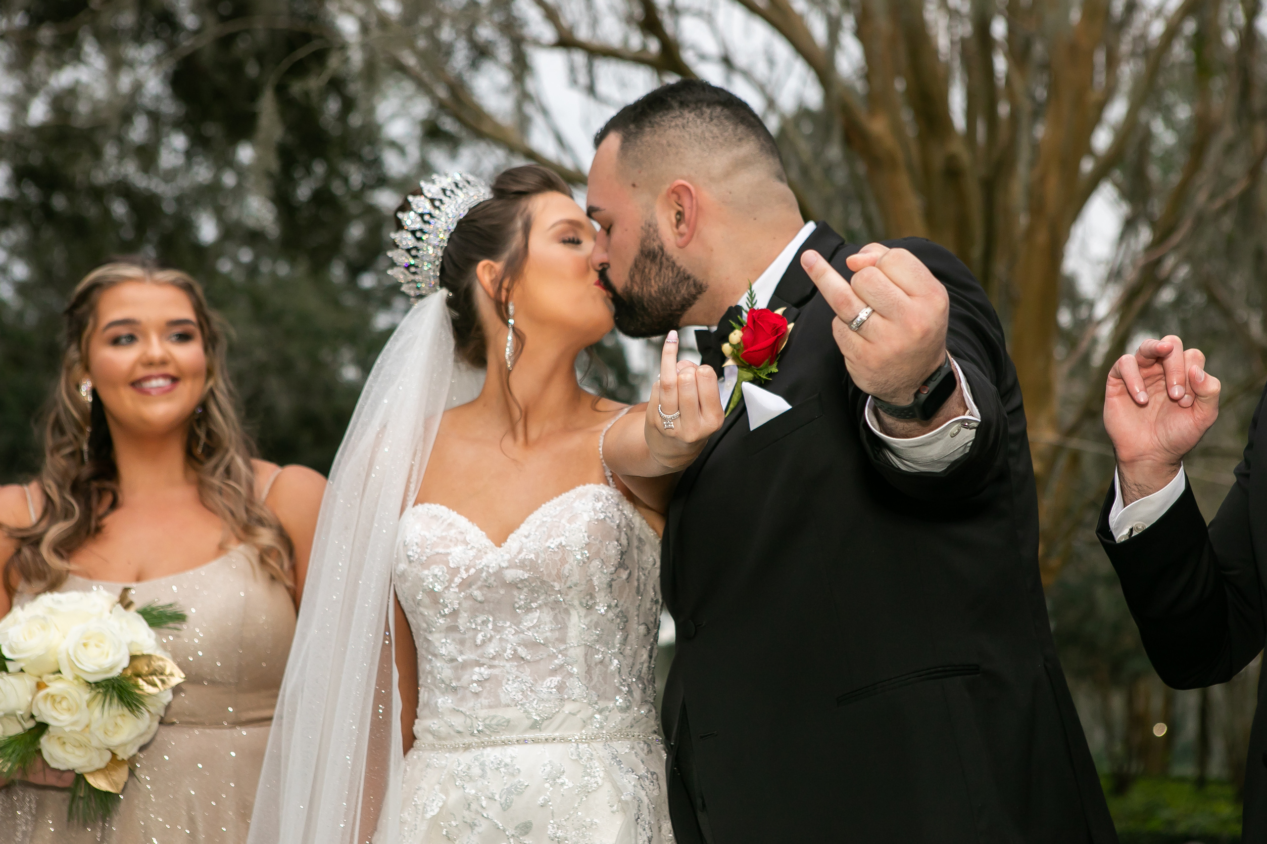 Elegant wedding in Golden Ocala, creating candid photography. Lana Photography — Wedding & Family Photographer in Florida & Beyond