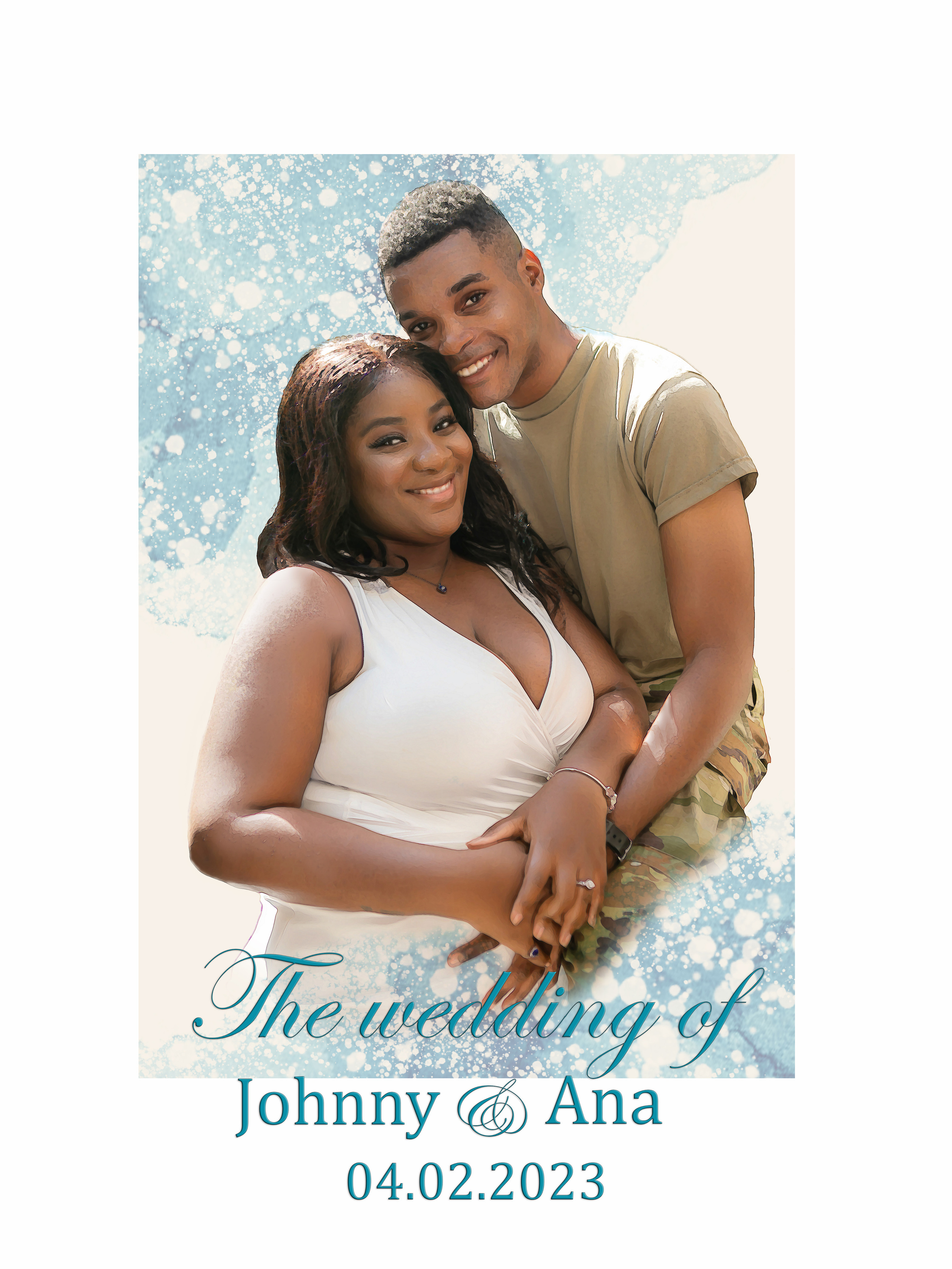 Custom Wedding Posters & Guest Book Art | Digital & Watercolor. Lana Photography — Wedding & Family Photographer in Florida & Beyond