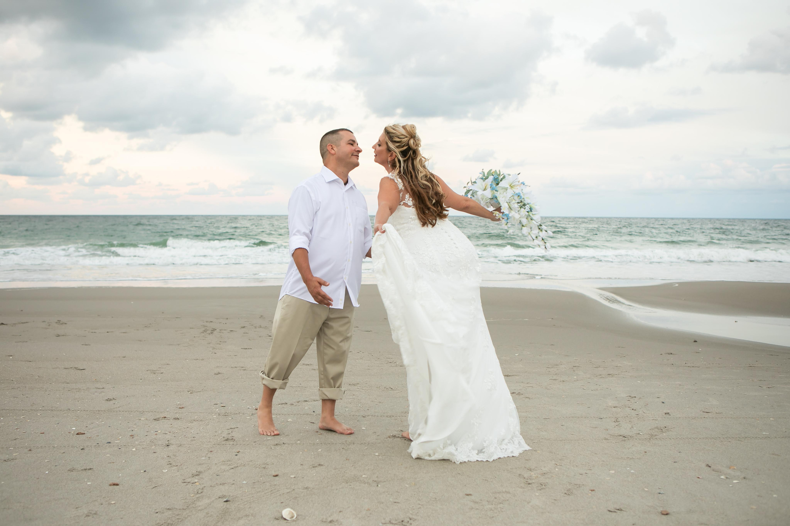 Pelican beach Park,  wedding on the beach. Lana Photography — Wedding & Family Photographer in Florida & Beyond
