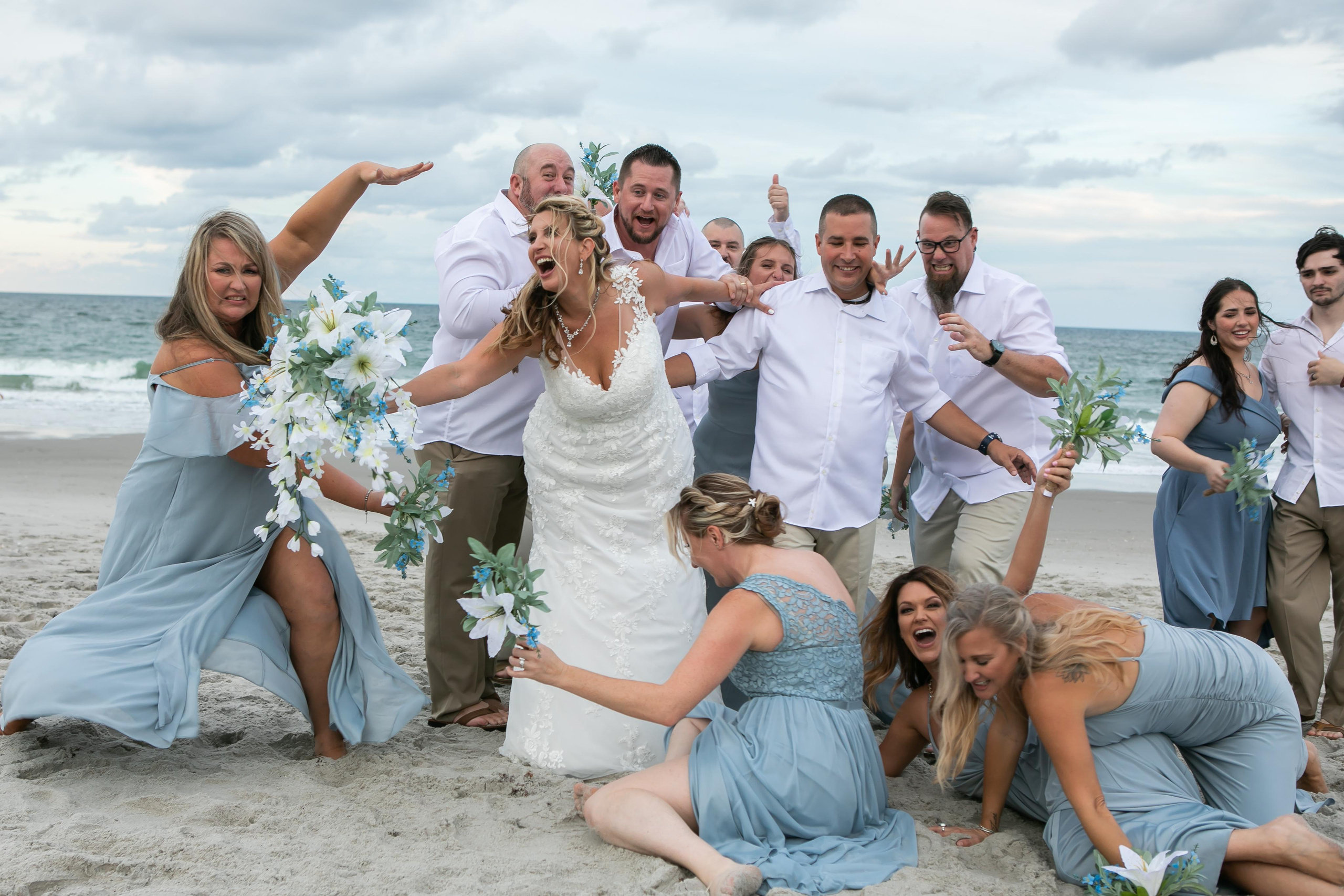 Pelican beach Park,  wedding on the beach. Lana Photography — Wedding & Family Photographer in Florida & Beyond