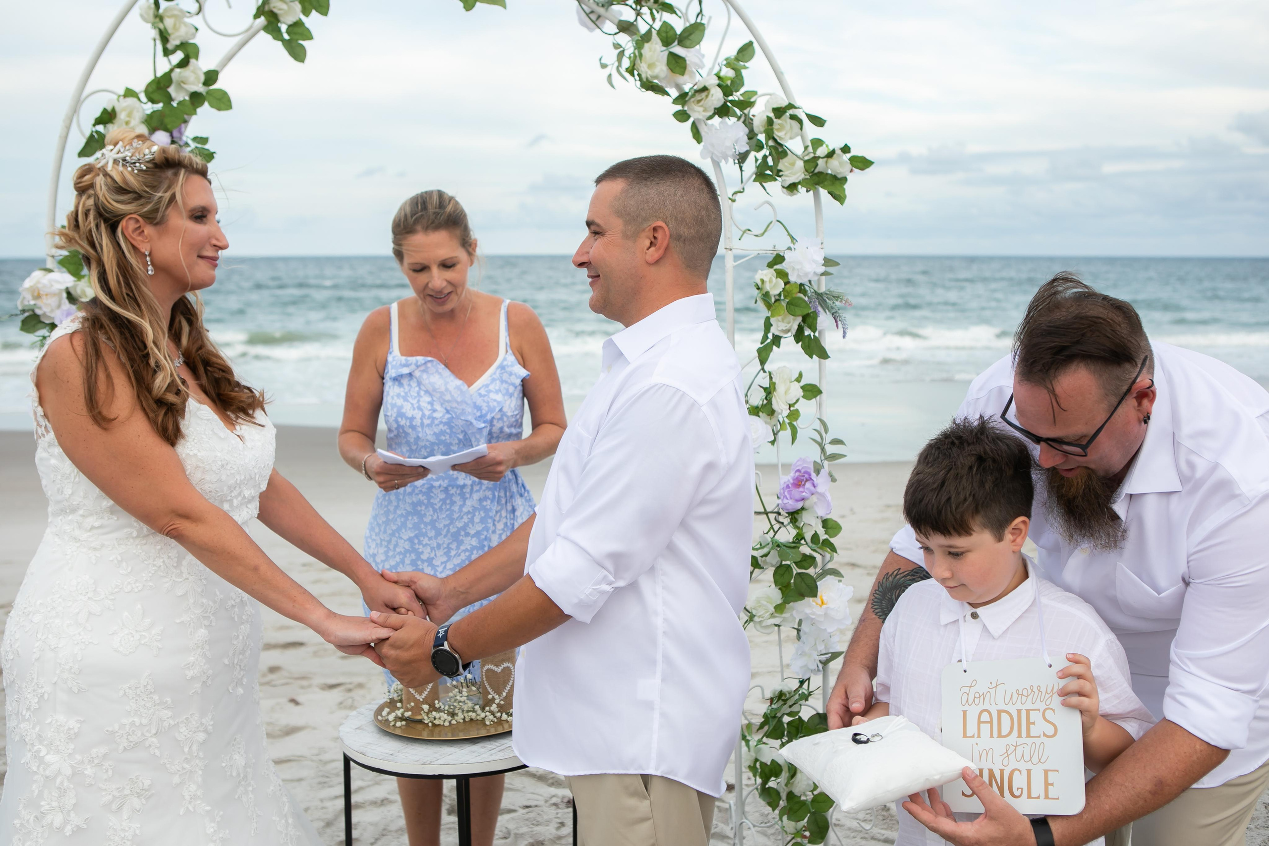 Pelican beach Park,  wedding on the beach. Lana Photography — Wedding & Family Photographer in Florida & Beyond