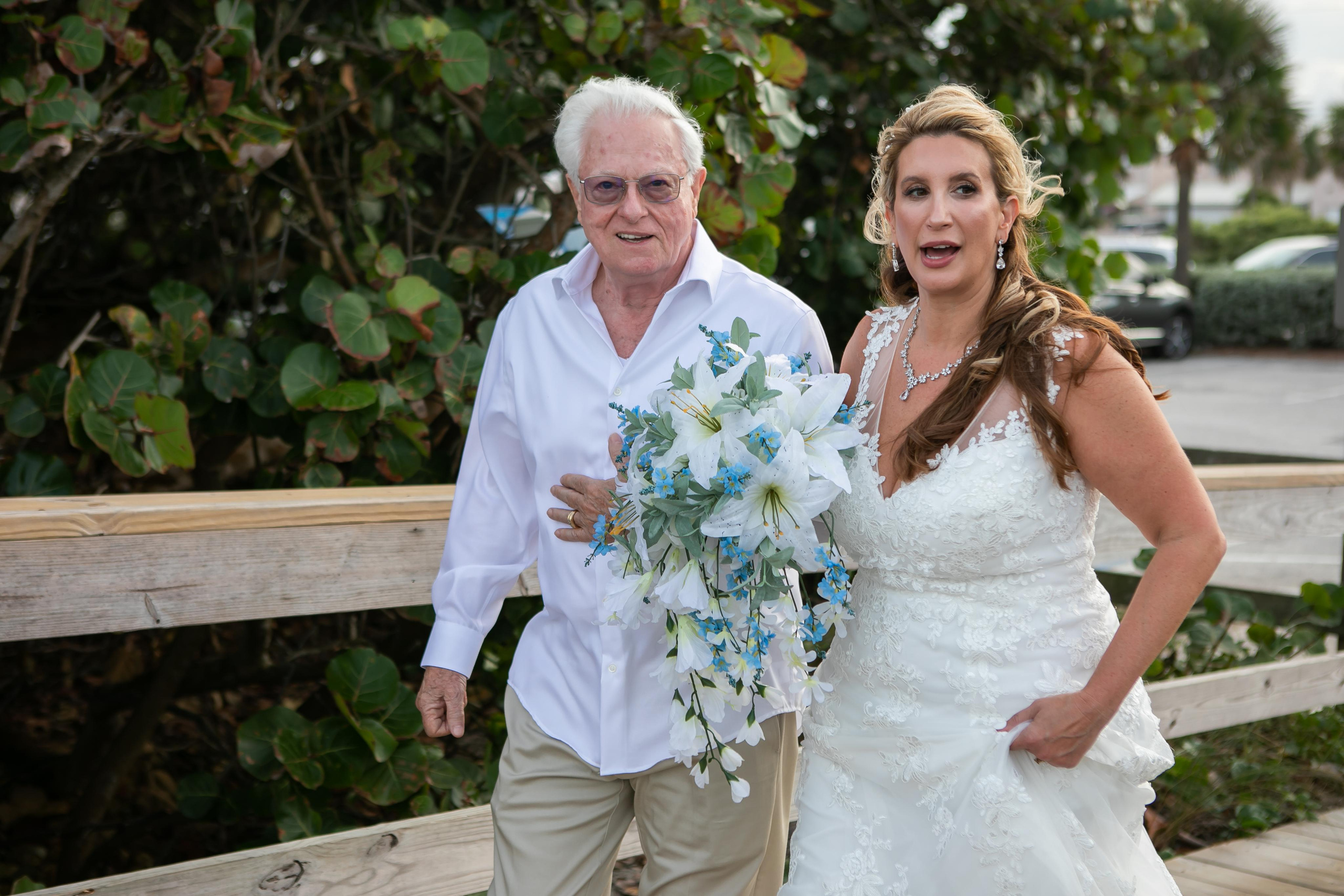 Pelican beach Park,  wedding on the beach. Lana Photography — Wedding & Family Photographer in Florida & Beyond