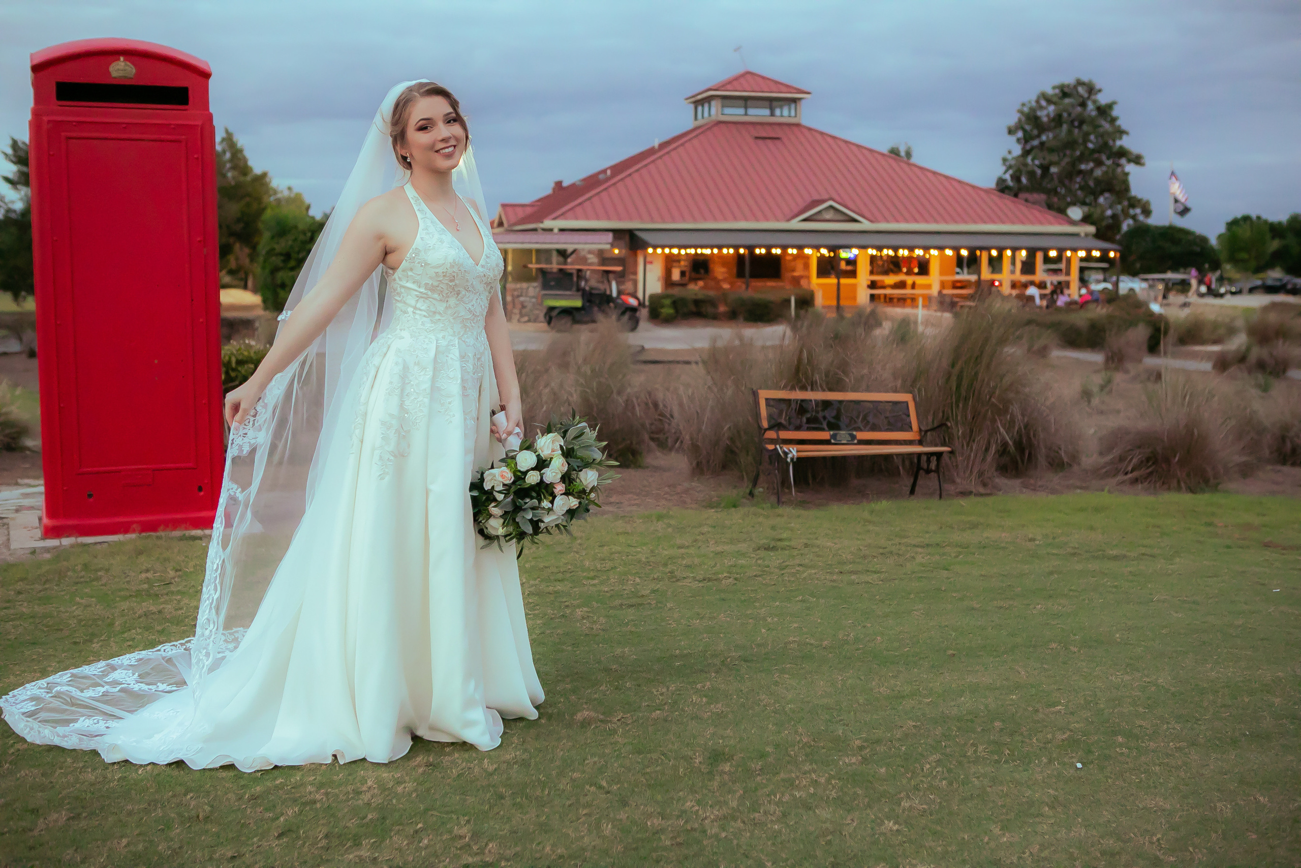 Wedding in the Royal St. Cloud Golf Links genuine moments. Lana Photography — Wedding & Family Photographer in Florida & Beyond