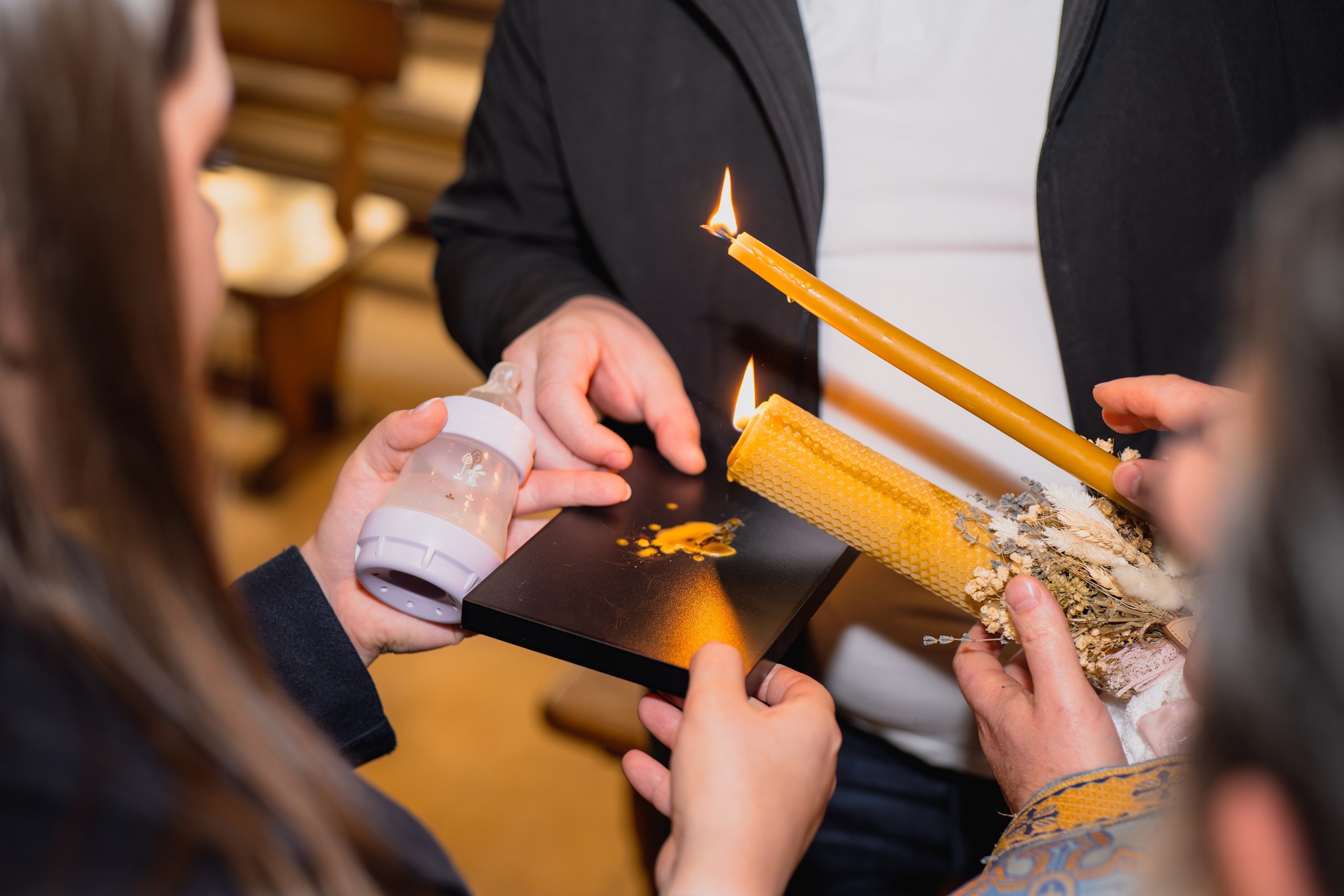 Botezul micii printese. Fotograful și Cameramanul familiei dvs în Franța Paul Photographer