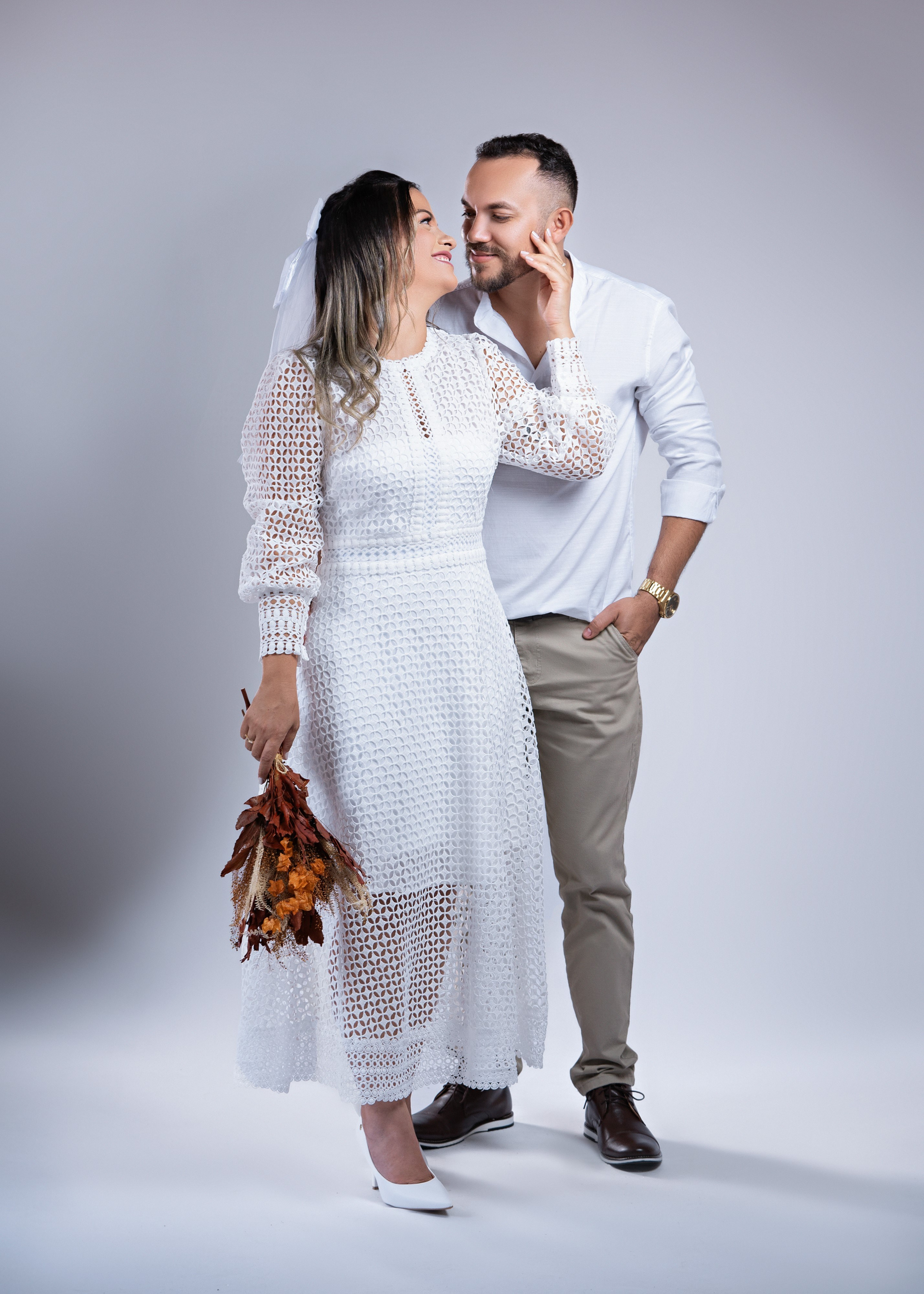 Pré Wedding Estúdio — Taise e Ricardo. Fotógrafo de casamento e Filmmaker de casamento