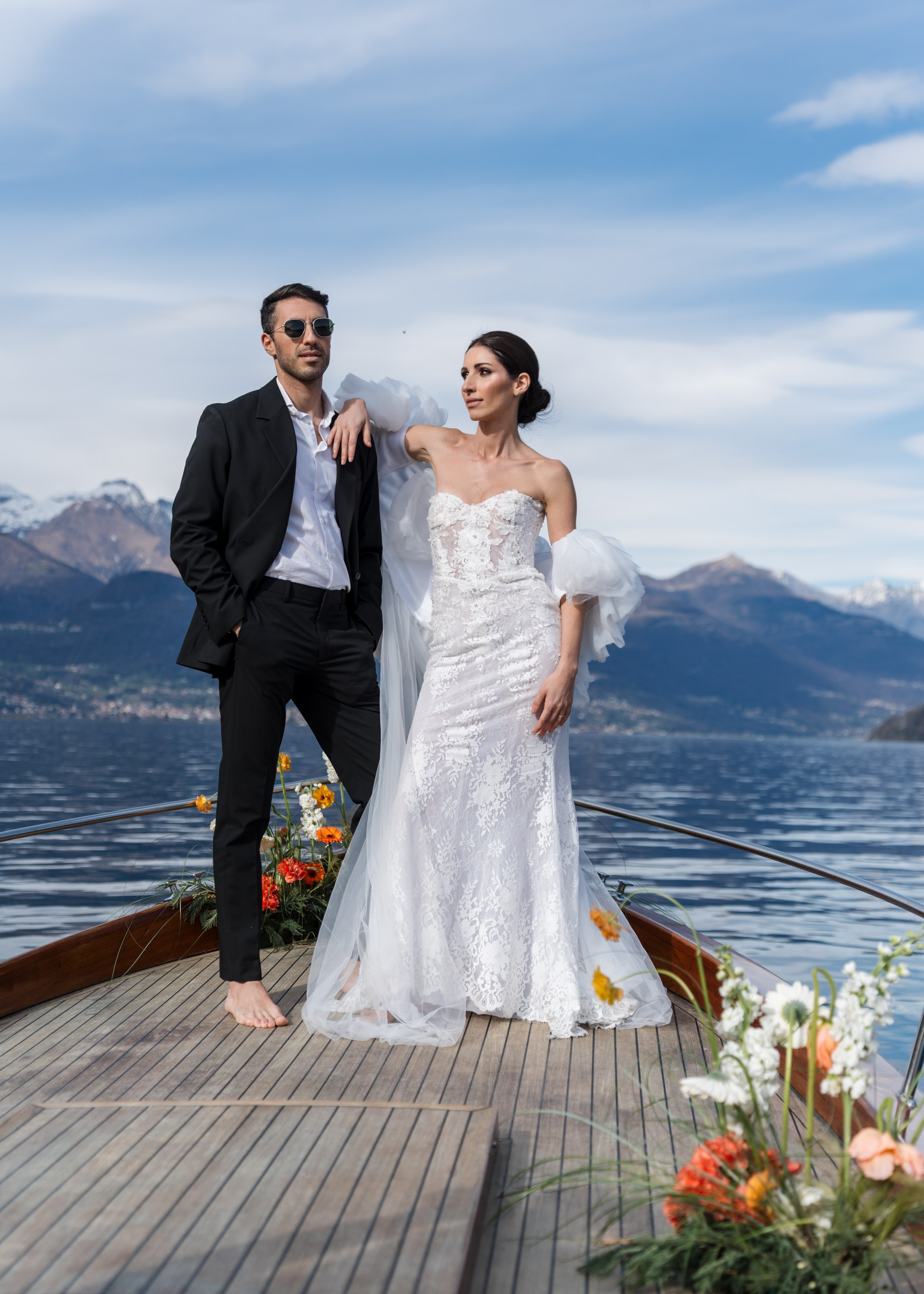Sandra & Mario Lake Como Elopement. Proposal Photographer in Lake Como
