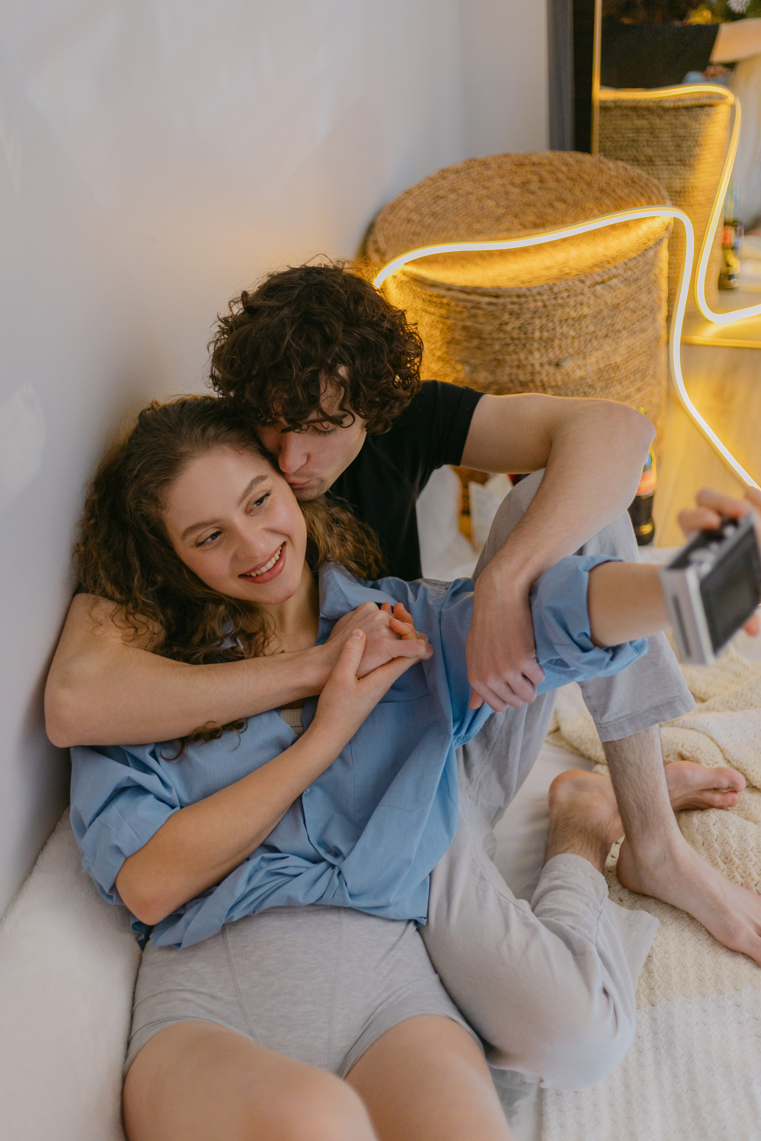 Christmas magic together. Home