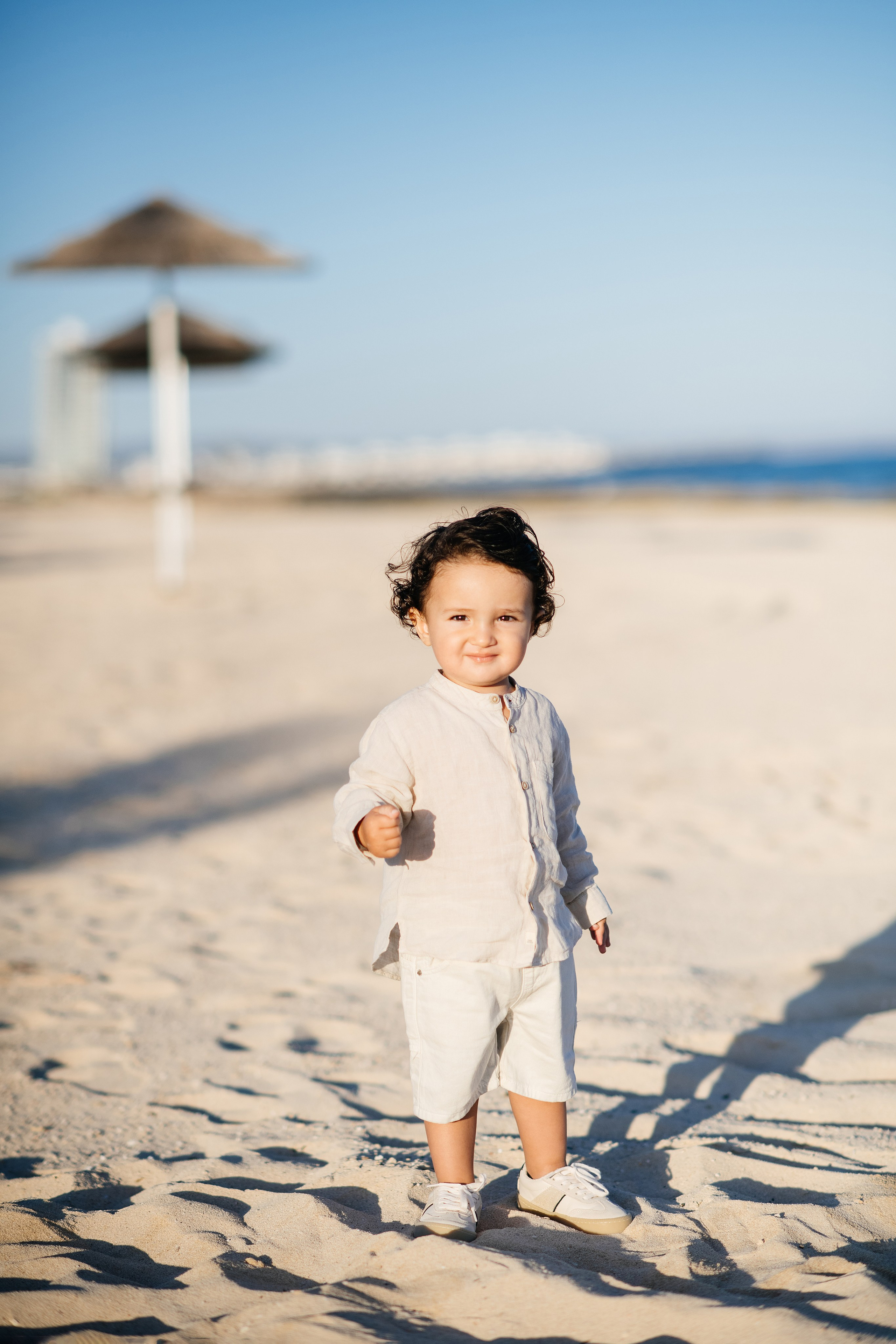 На пляже. Фотограф на Кипре