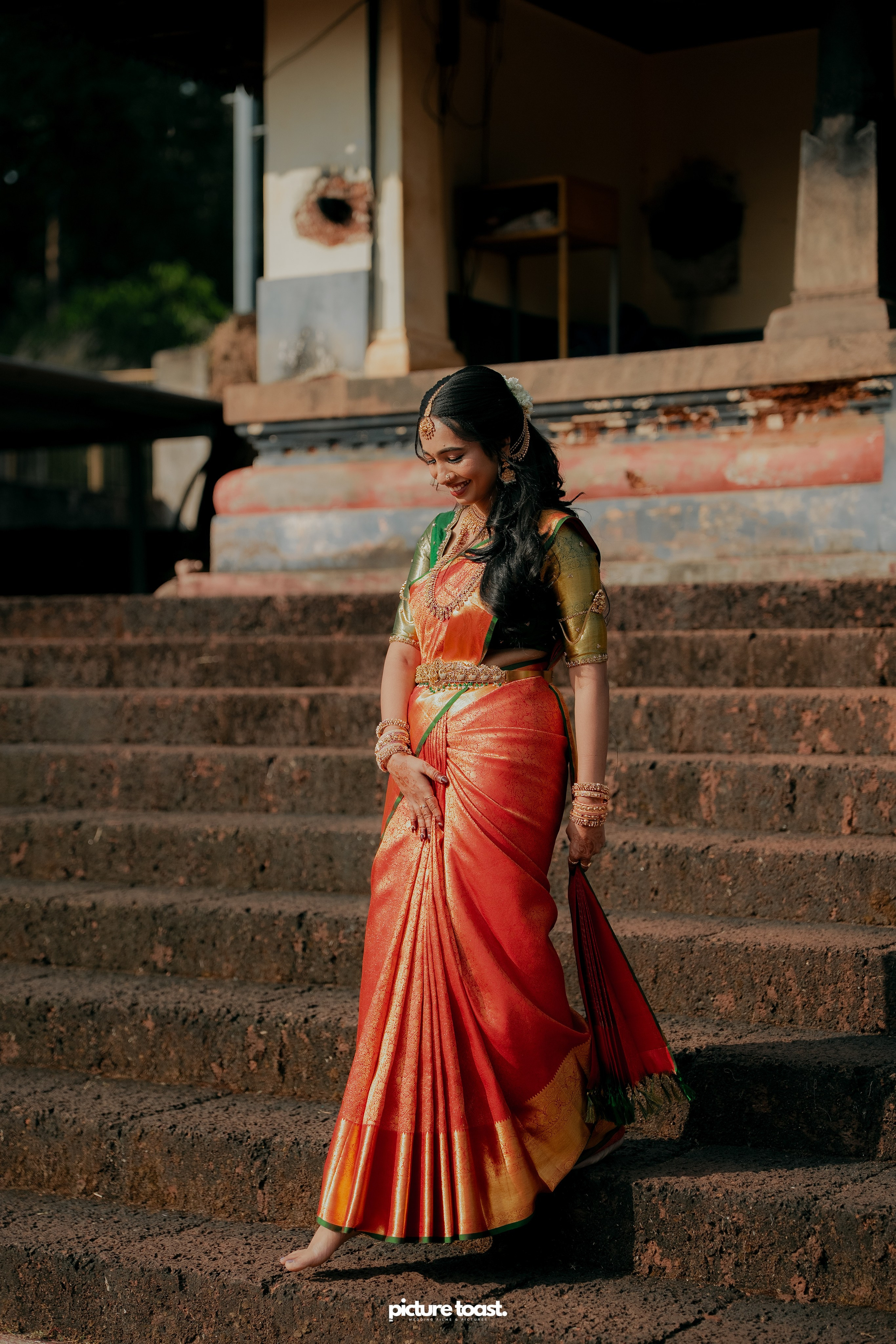 Traditional Kerala Hindu Wedding. Fine art Wedding Photographers in India & Canada