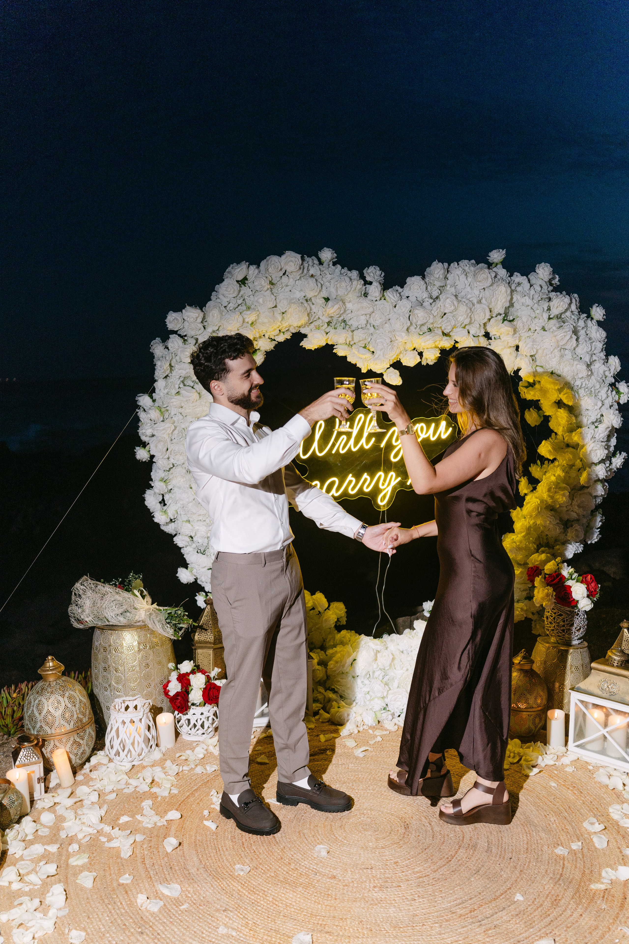 Wedding Proposal at the Beach. Davi Valente
