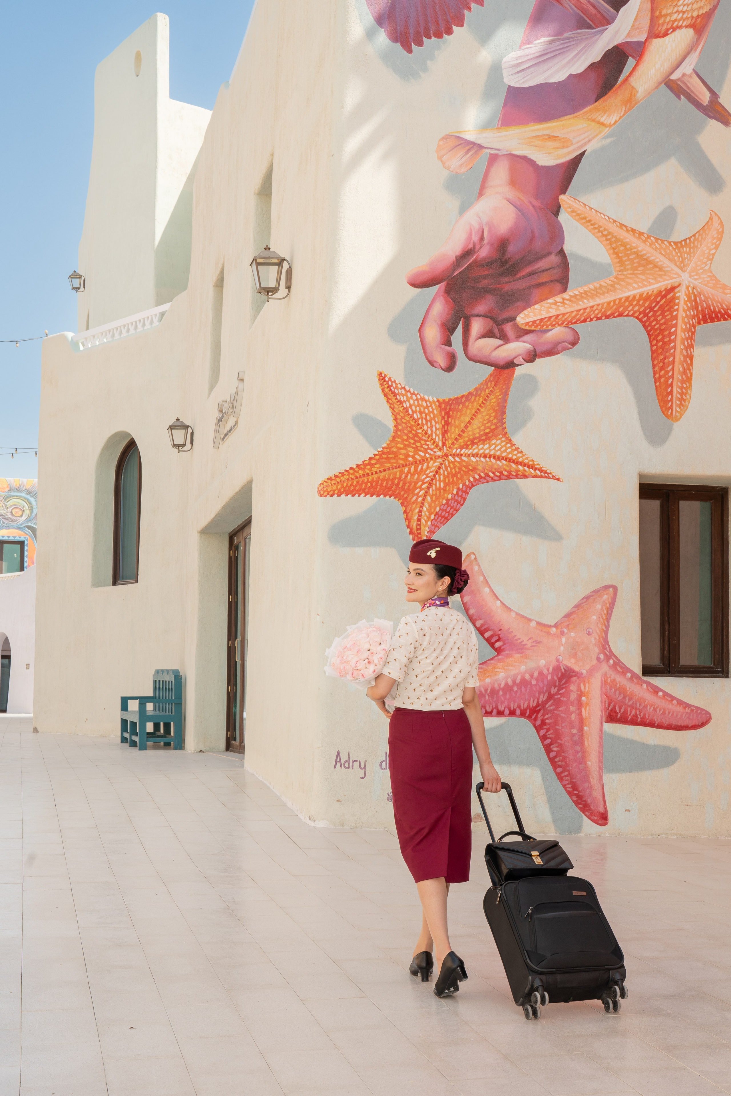 Angel of the Journey. Family & fashion photographer in Doha