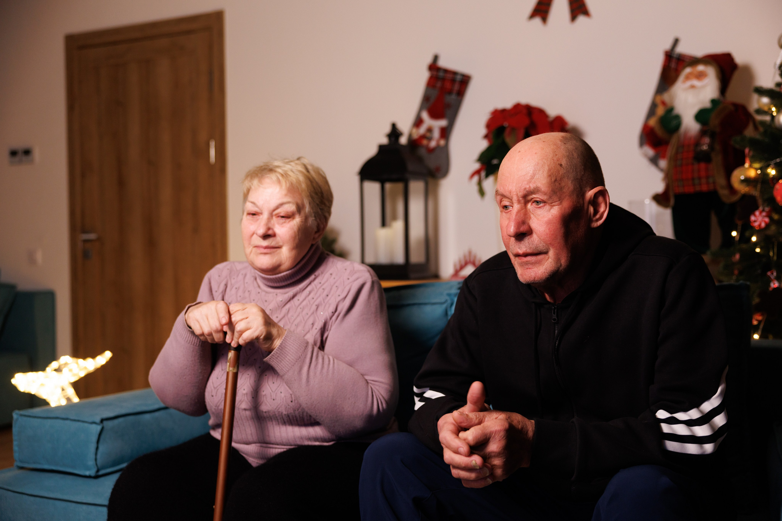 Family Kysliakiv. Senior Chudo Village