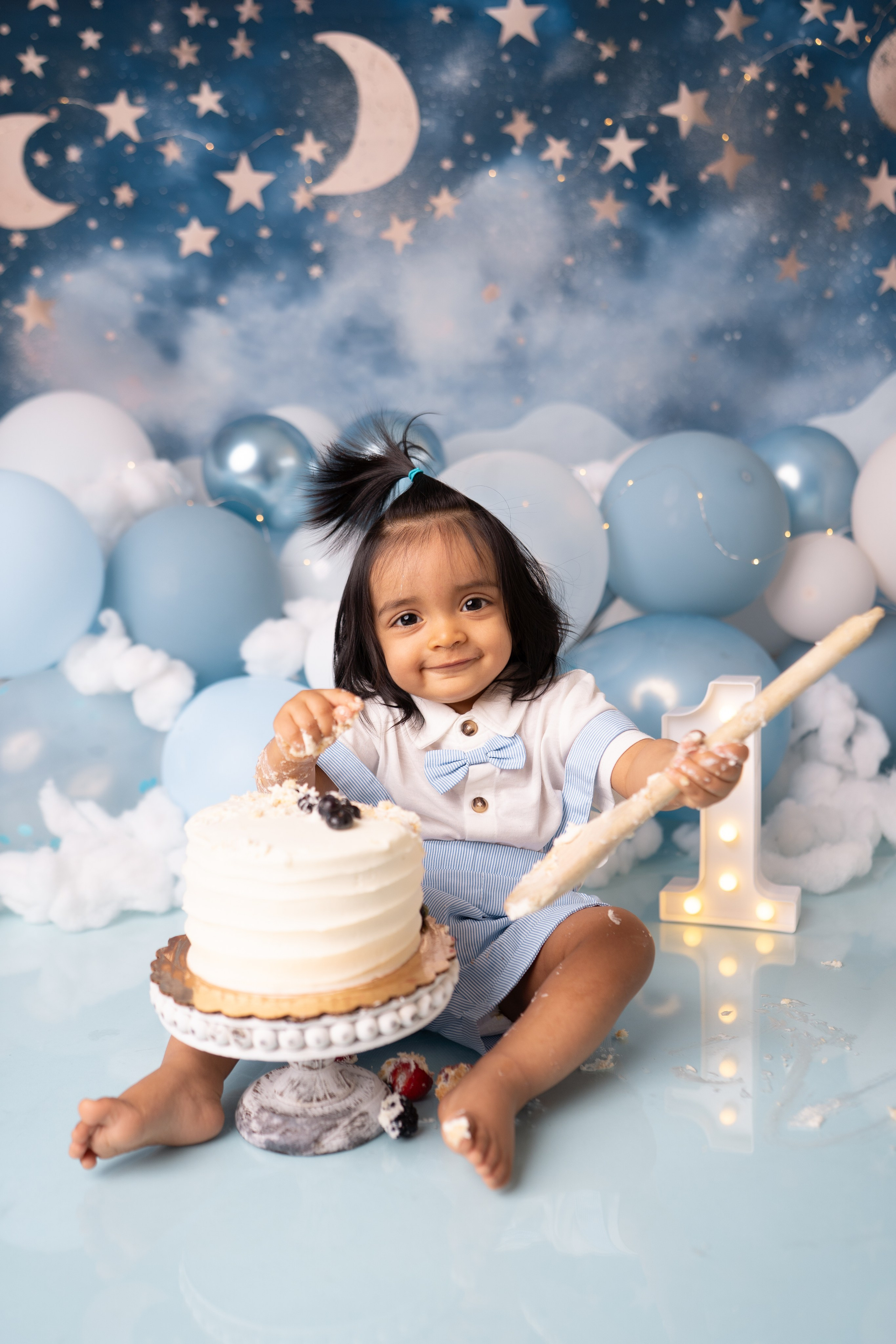 Cake Smash. Maternity, family and newborn photography in San Francisco Bay Area