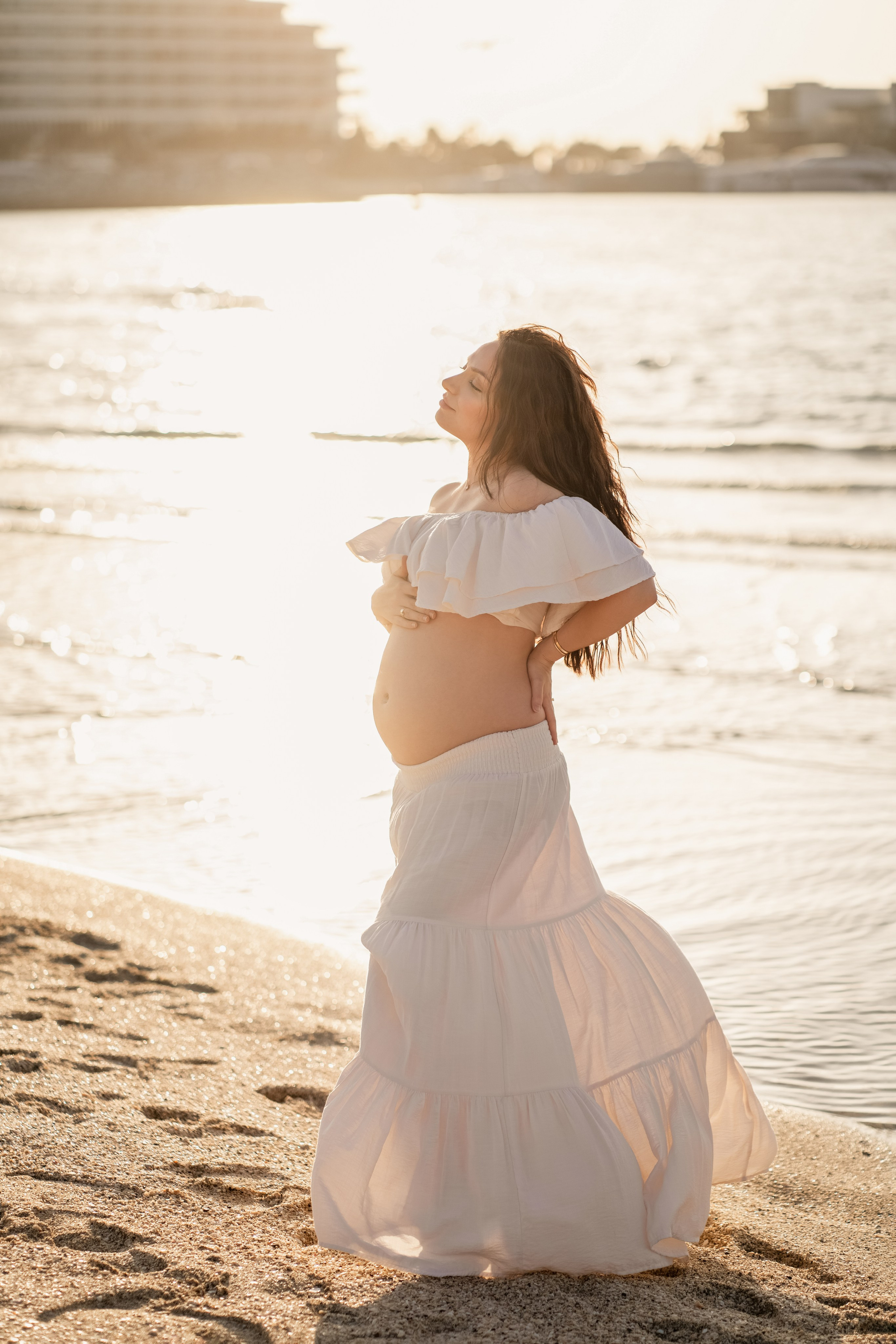 Sunset by the Burj Al Arab. Angela Iakovleva — Family Photographer in Dubai