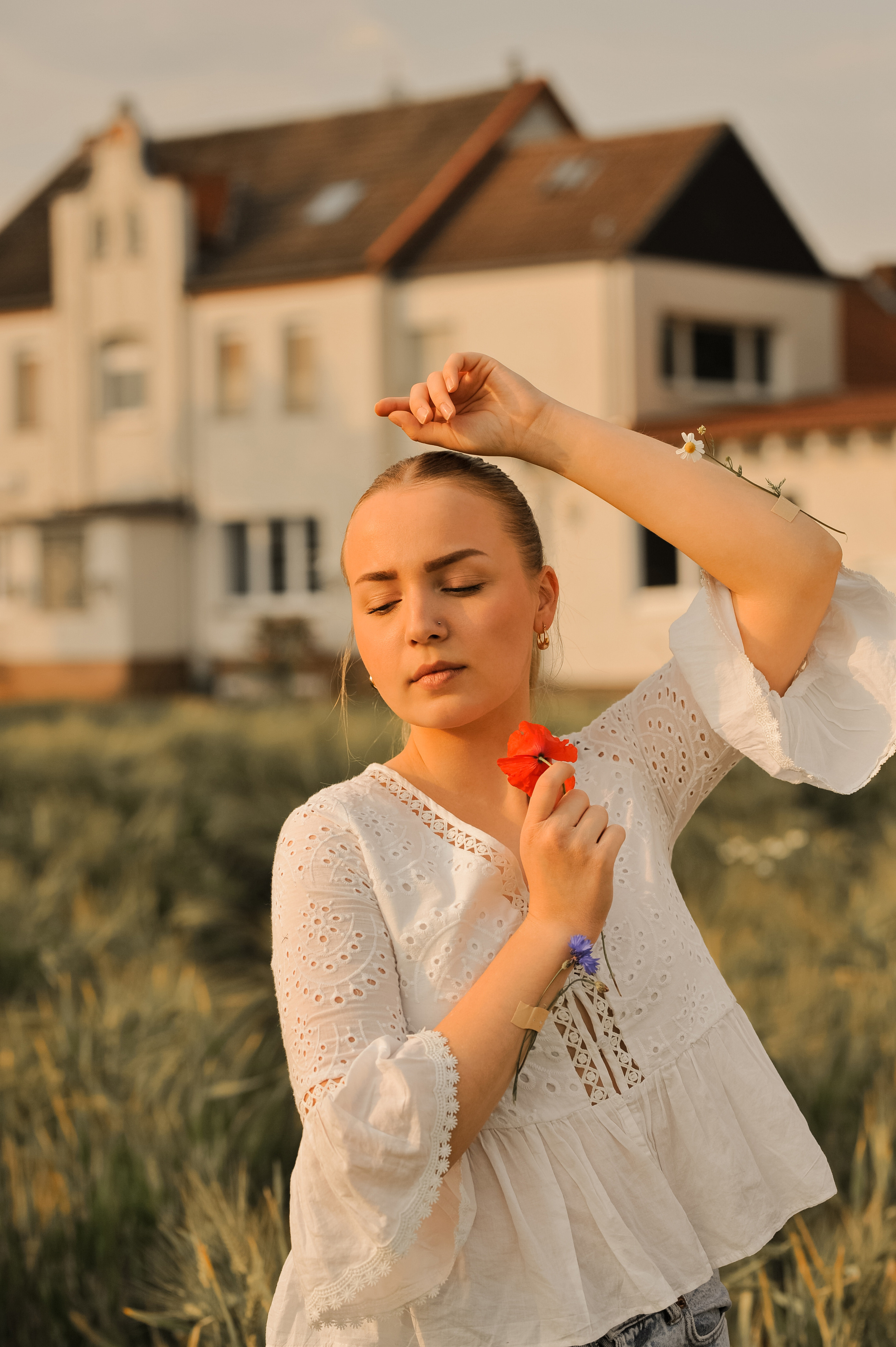 Fotoshooting mit Alexandra. Fotografin aus NRW
