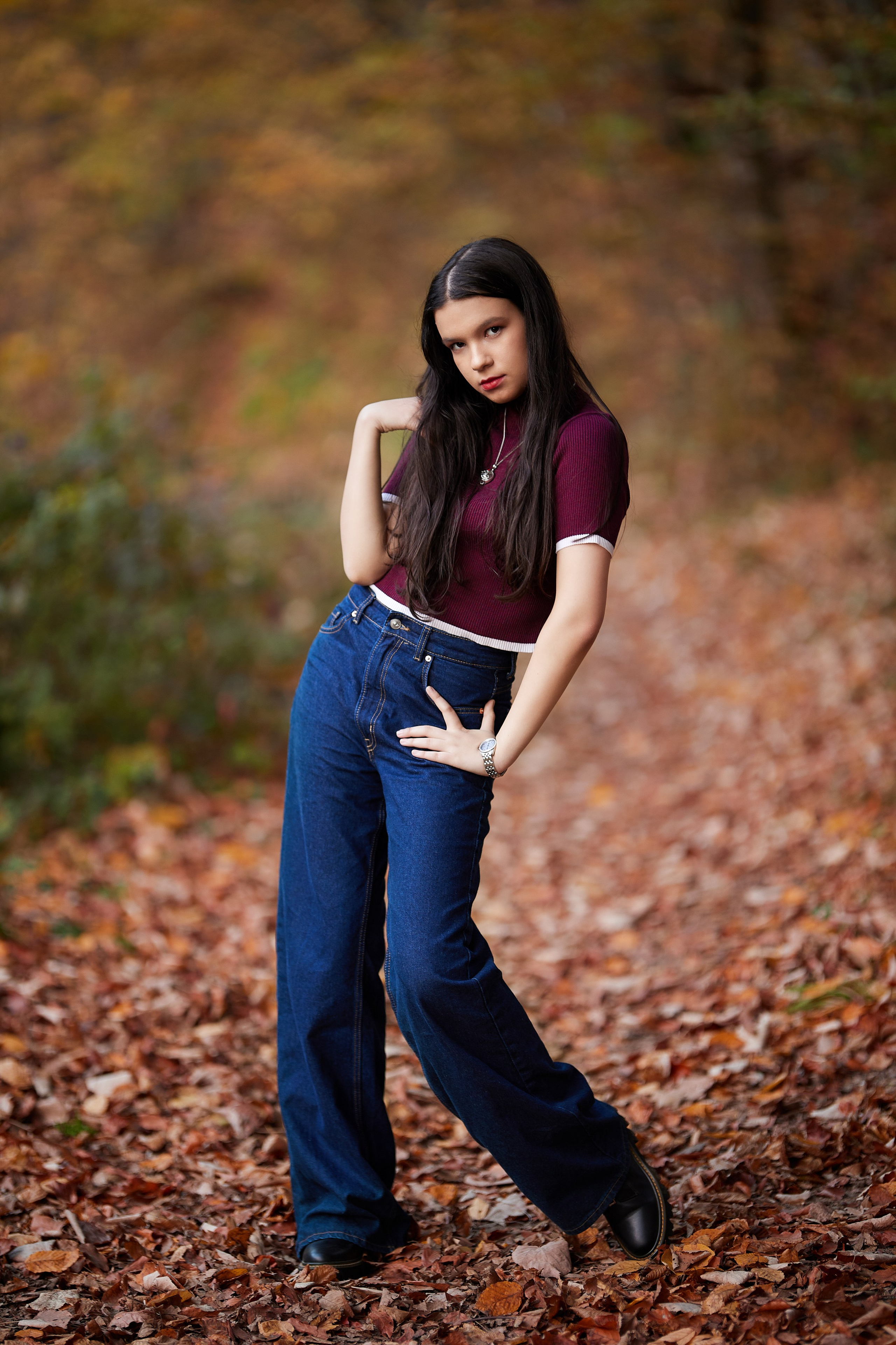 Sesiune foto portret — Vanessa. Pagina principală