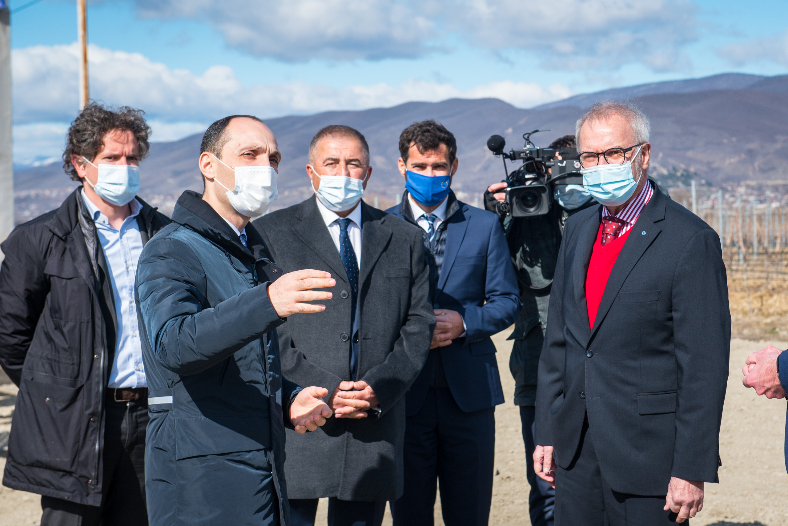 Photojournalism. Photographer in Tbilisi
