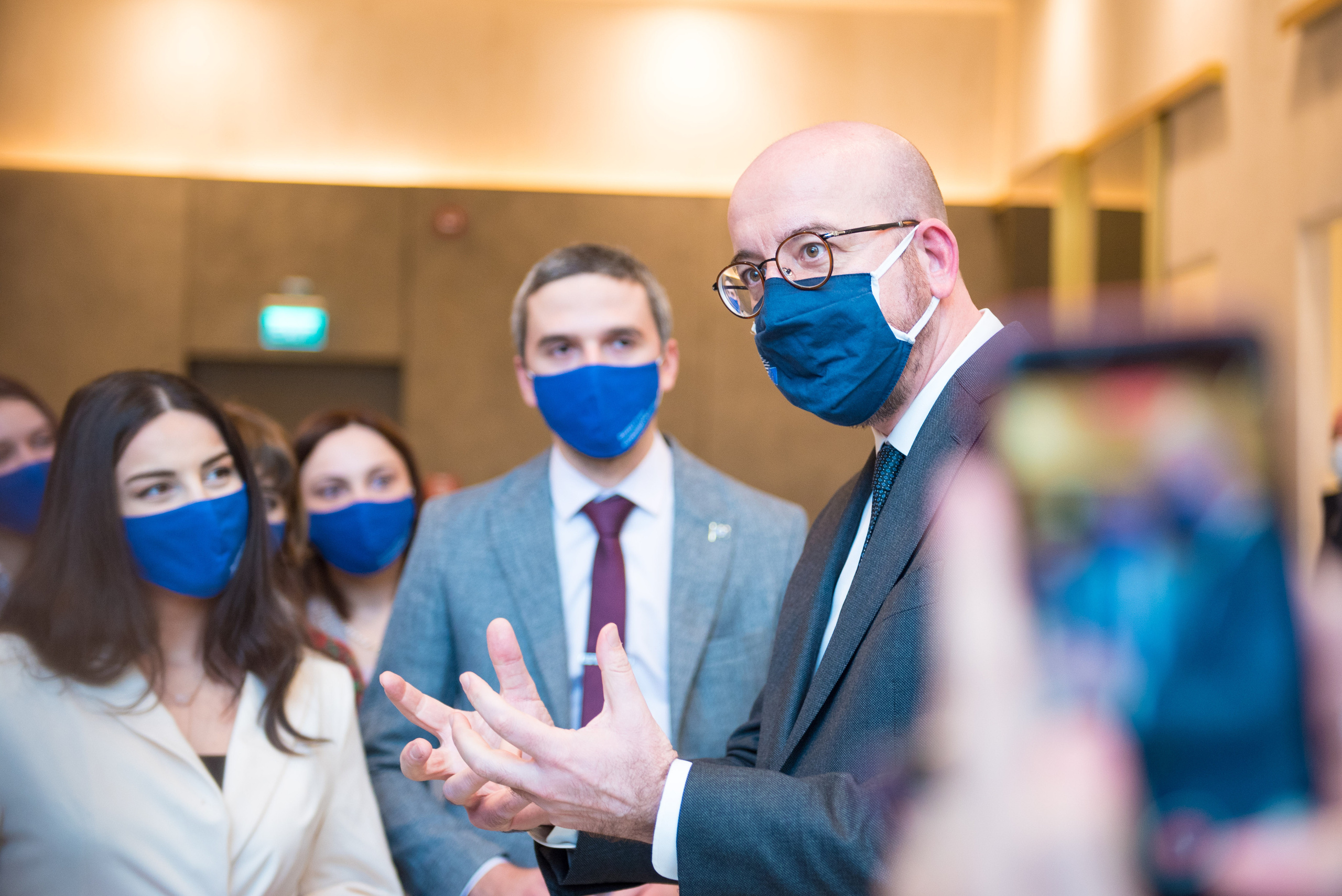 Photojournalism. Photographer in Tbilisi