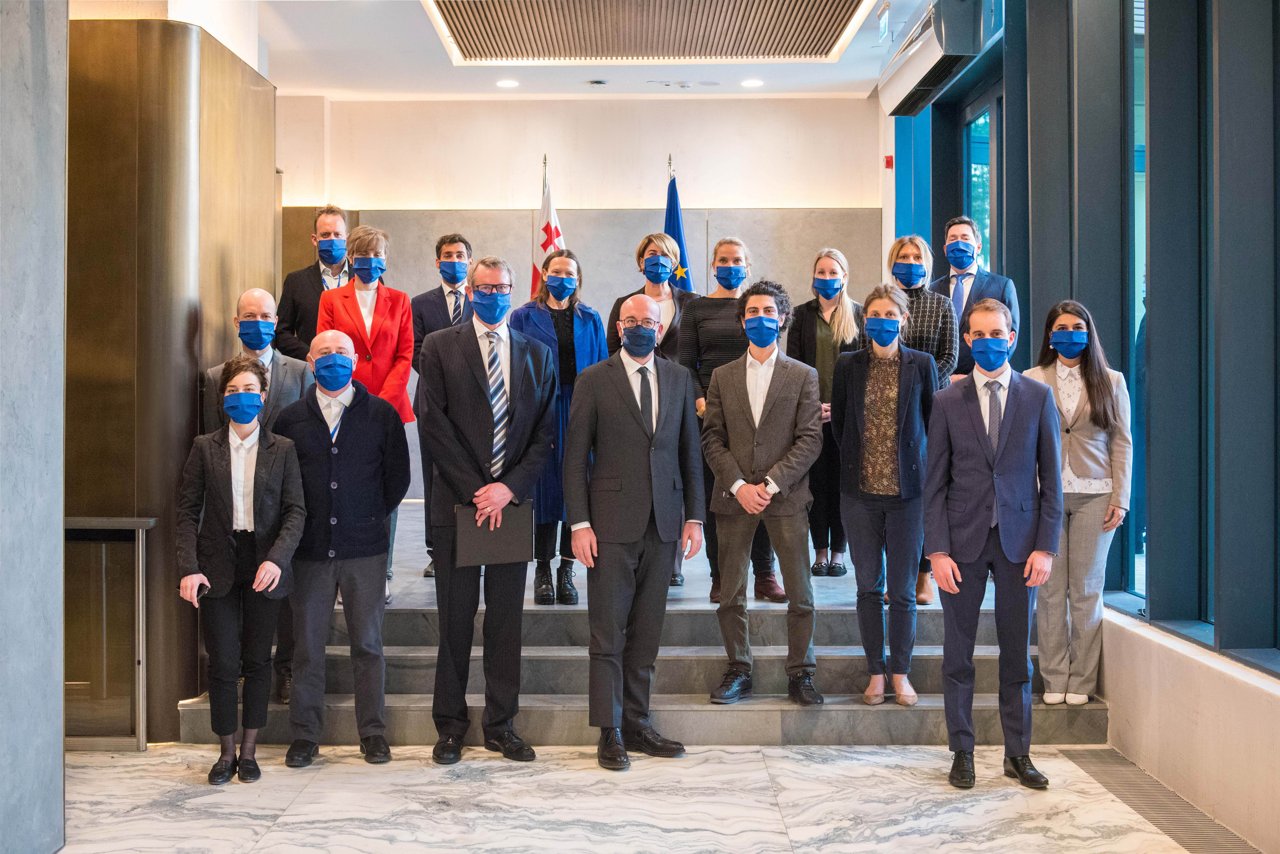 Photojournalism. Photographer in Tbilisi