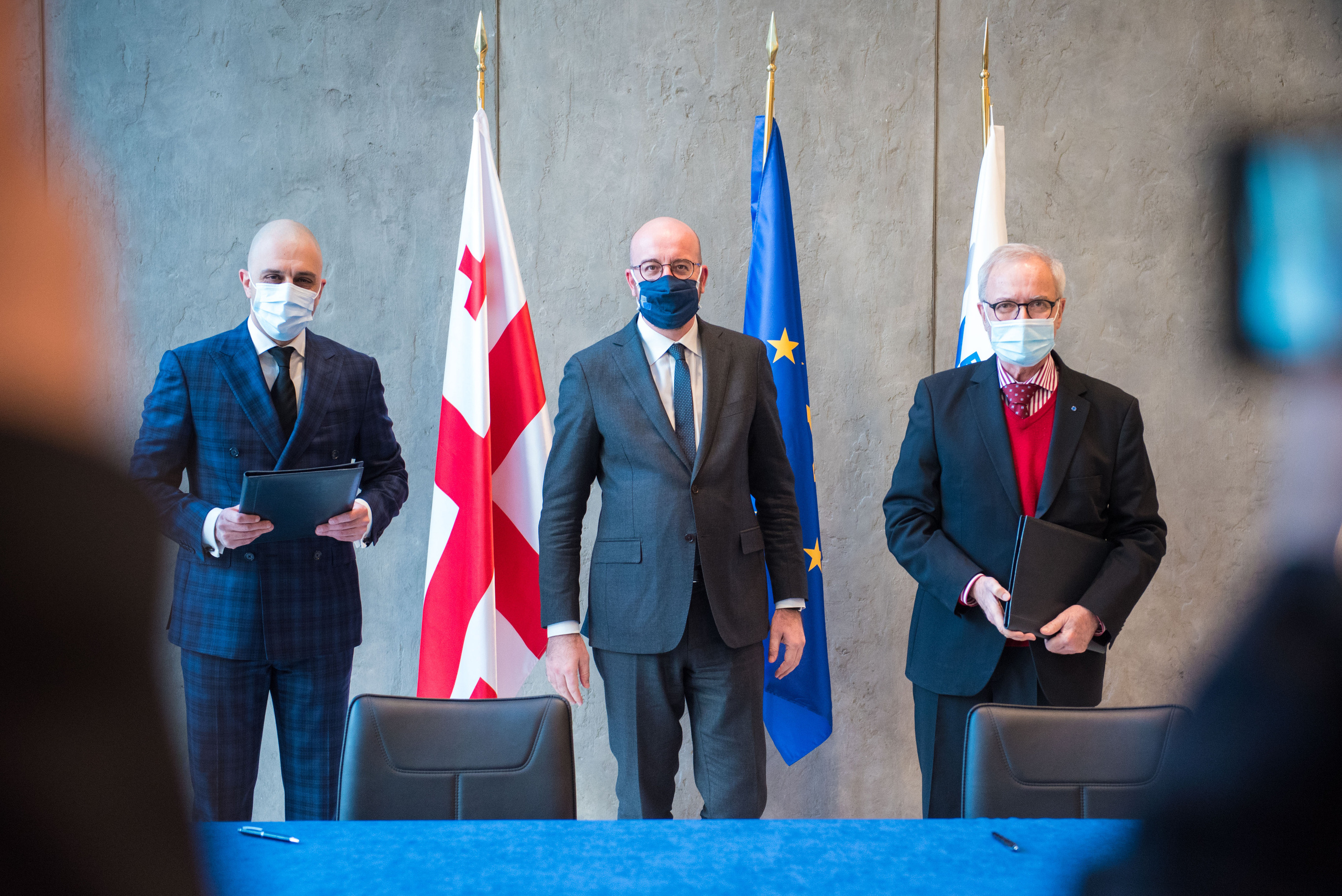 Photojournalism. Photographer in Tbilisi