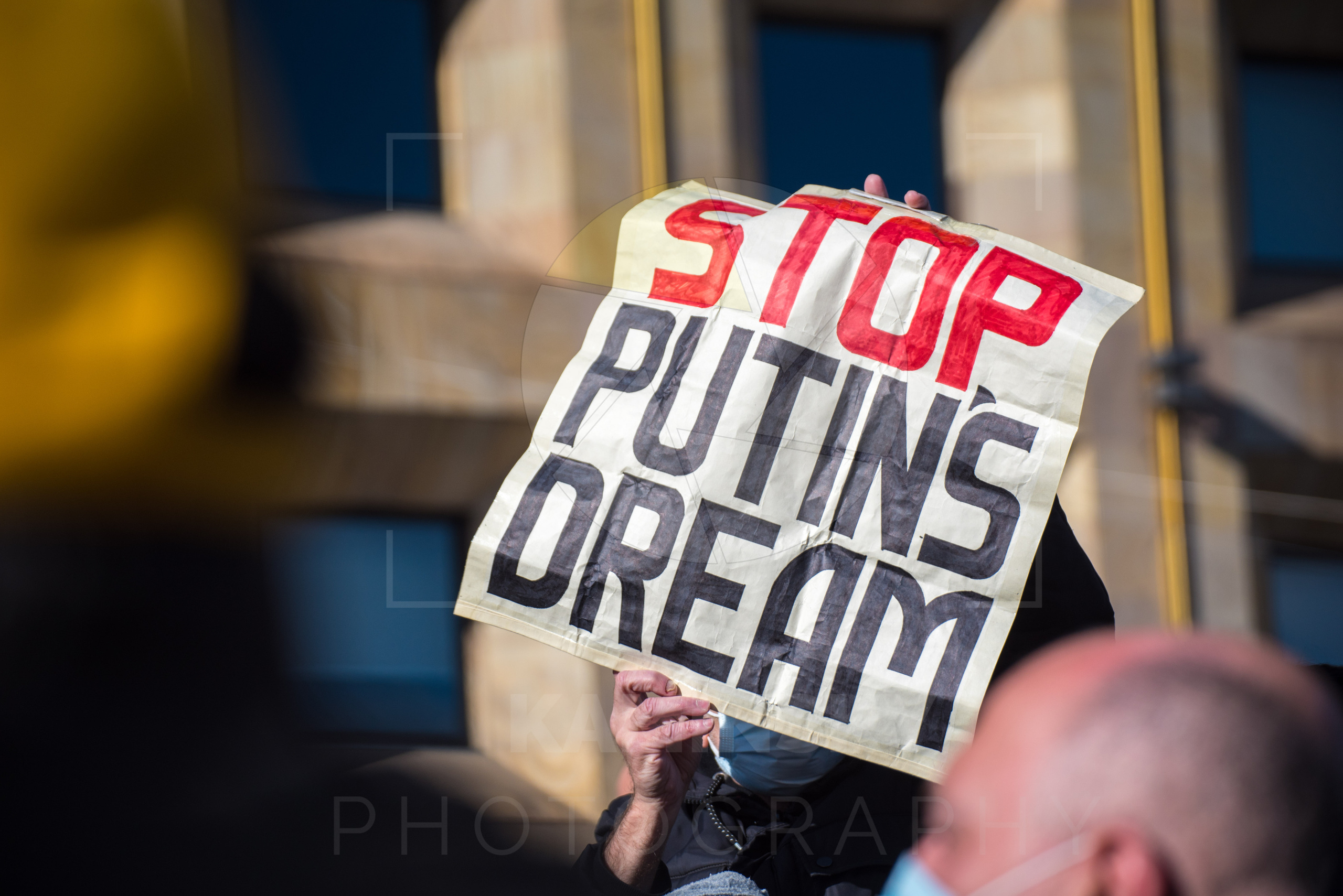 Photojournalism. Photographer in Tbilisi