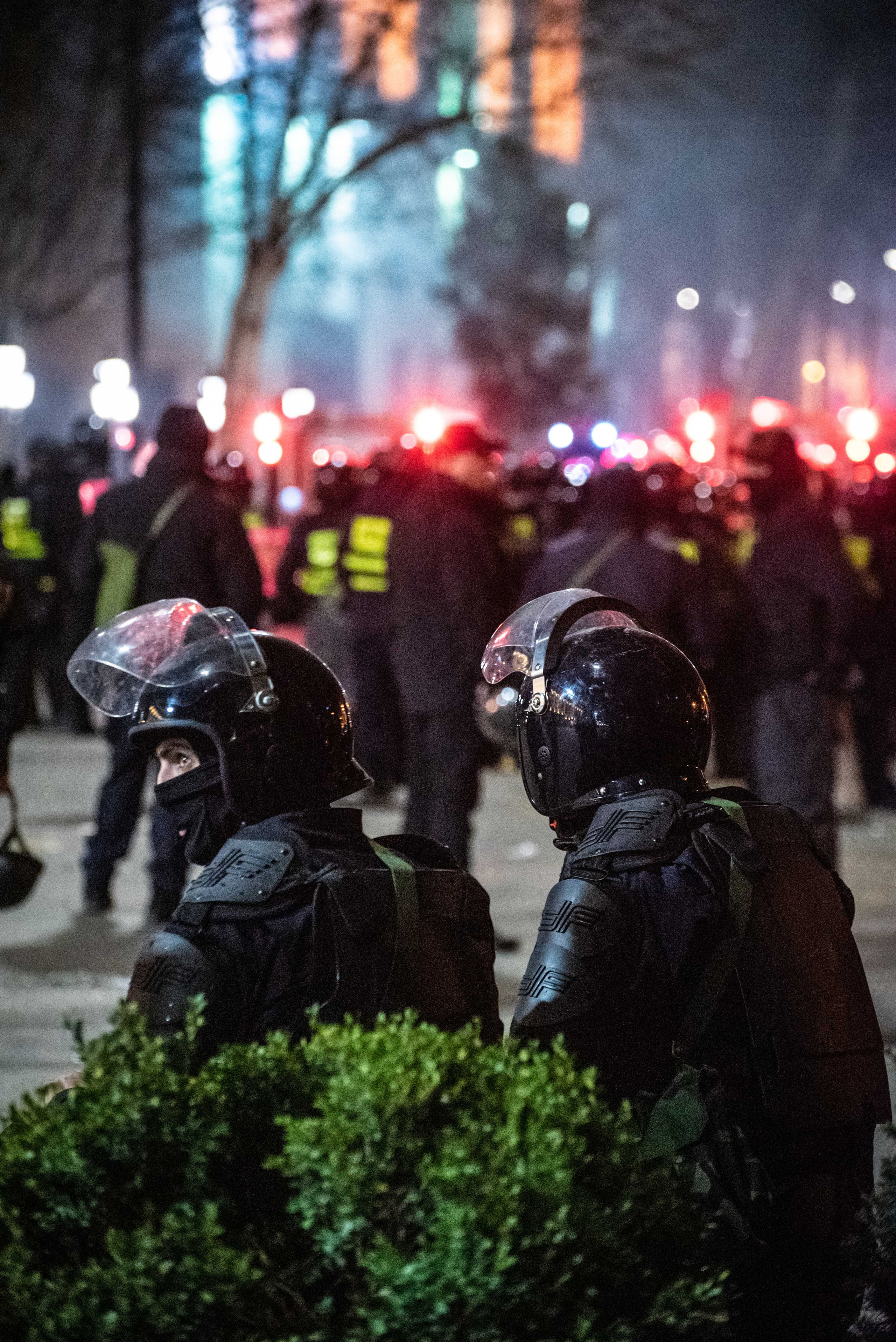 Photojournalism. Photographer in Tbilisi