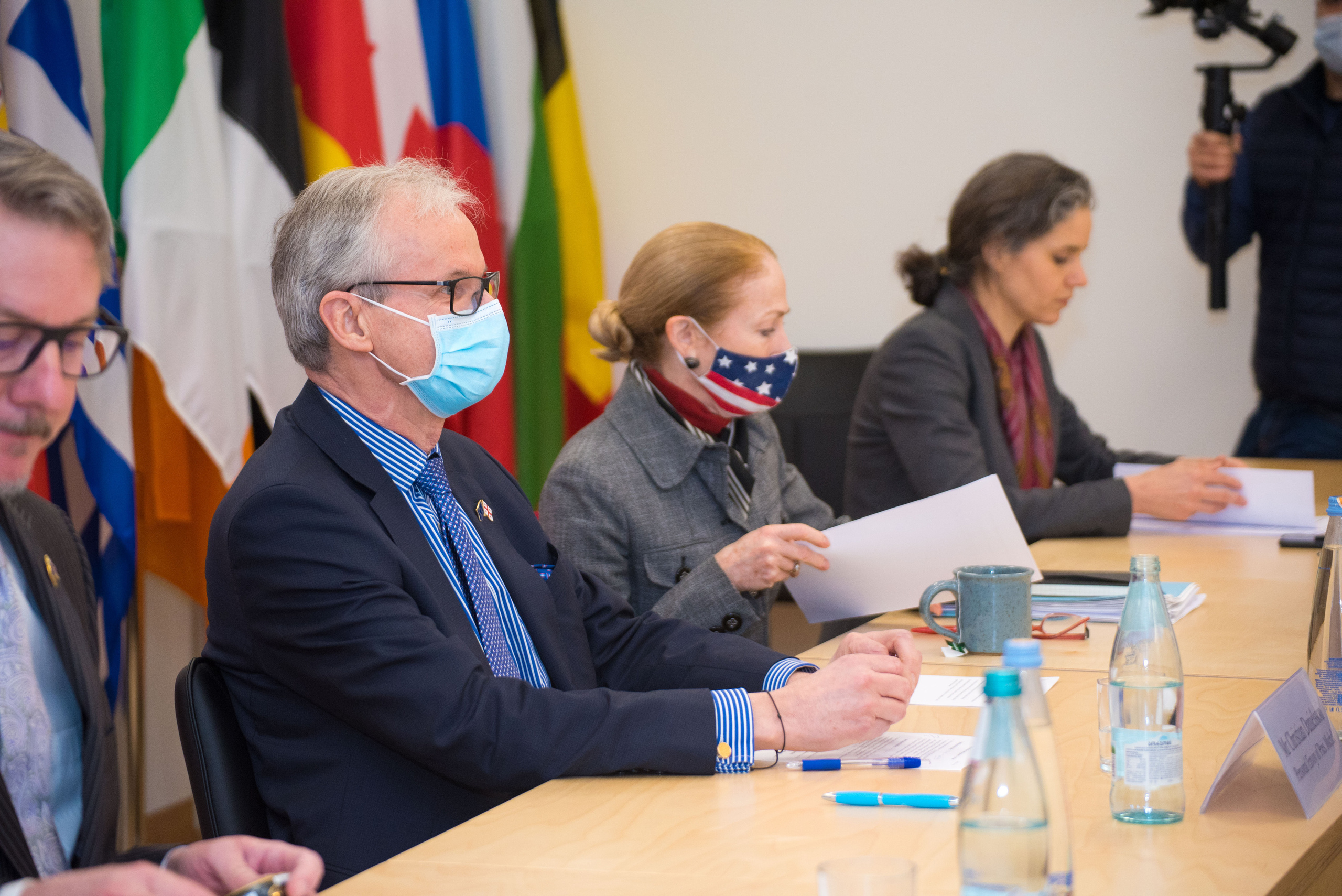 Photojournalism. Photographer in Tbilisi