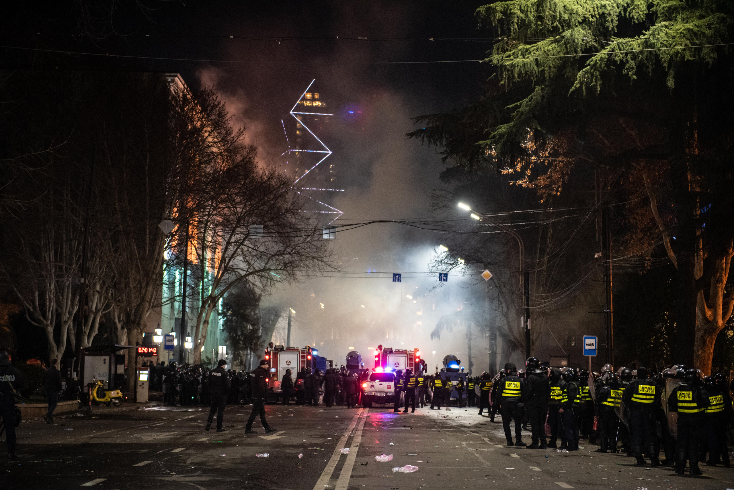 Photojournalism. Photographer in Tbilisi
