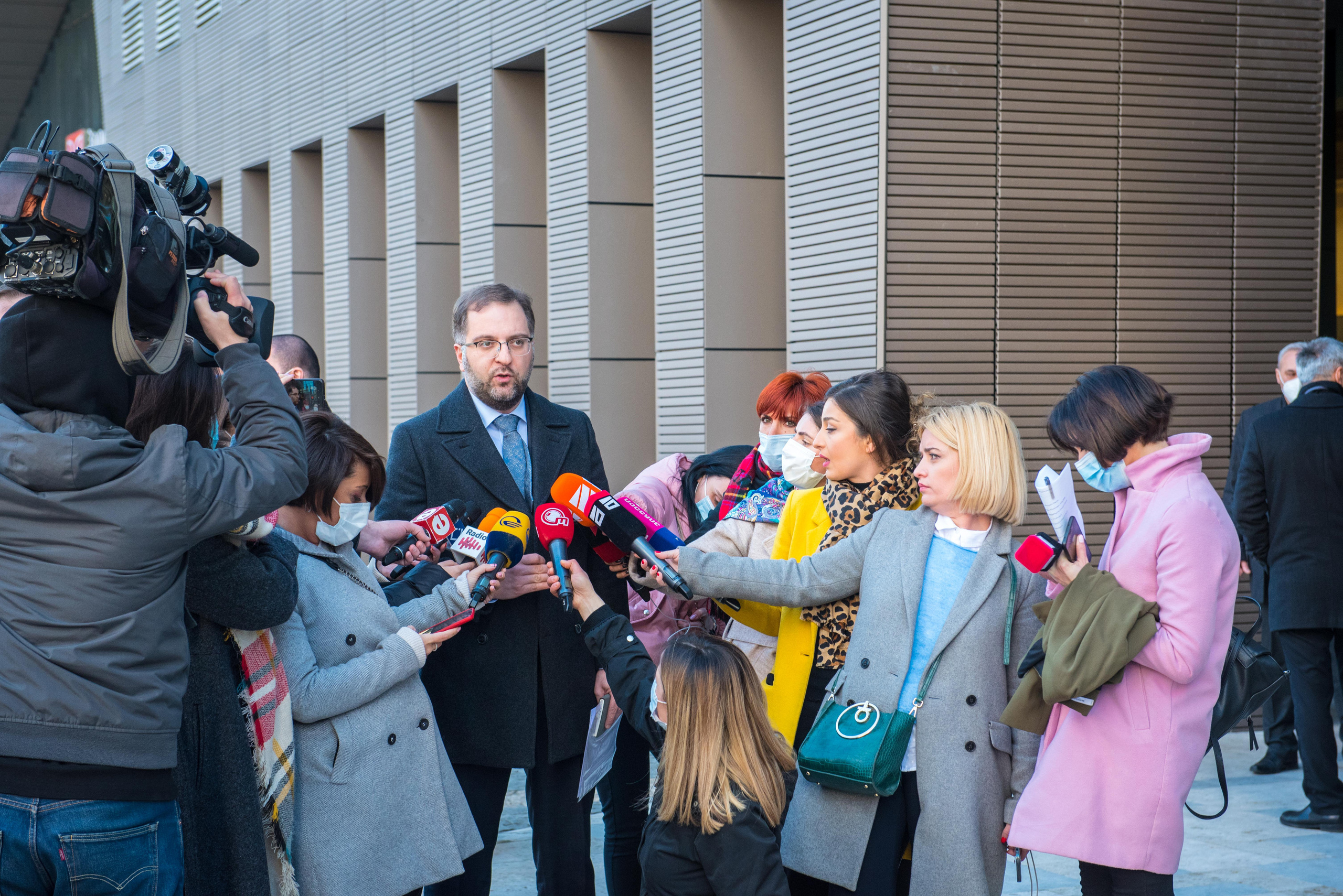 Photojournalism. Photographer in Tbilisi