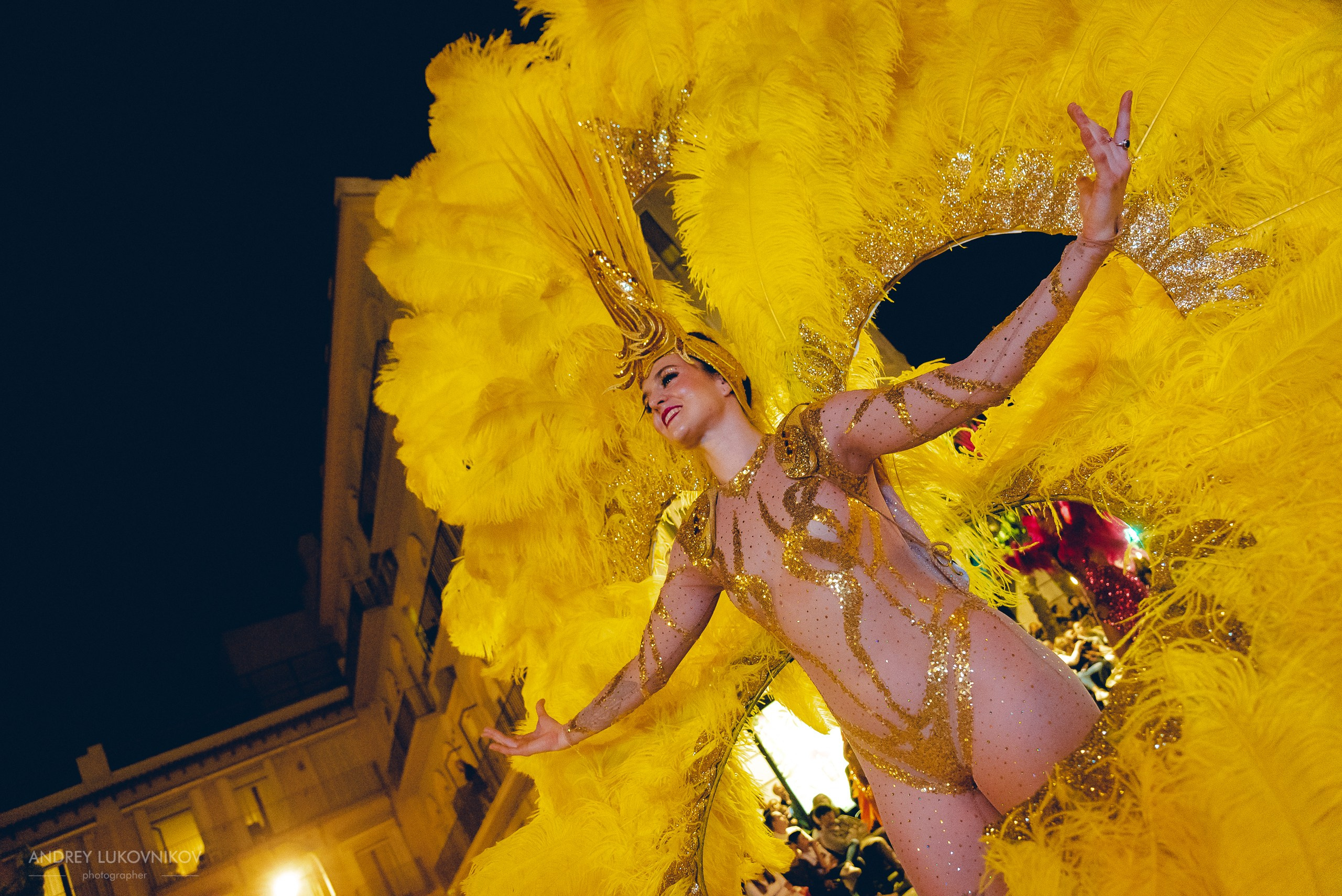 Photo report from the night carnival in Murcia | Reportage photographer Andrey Lukovnikov