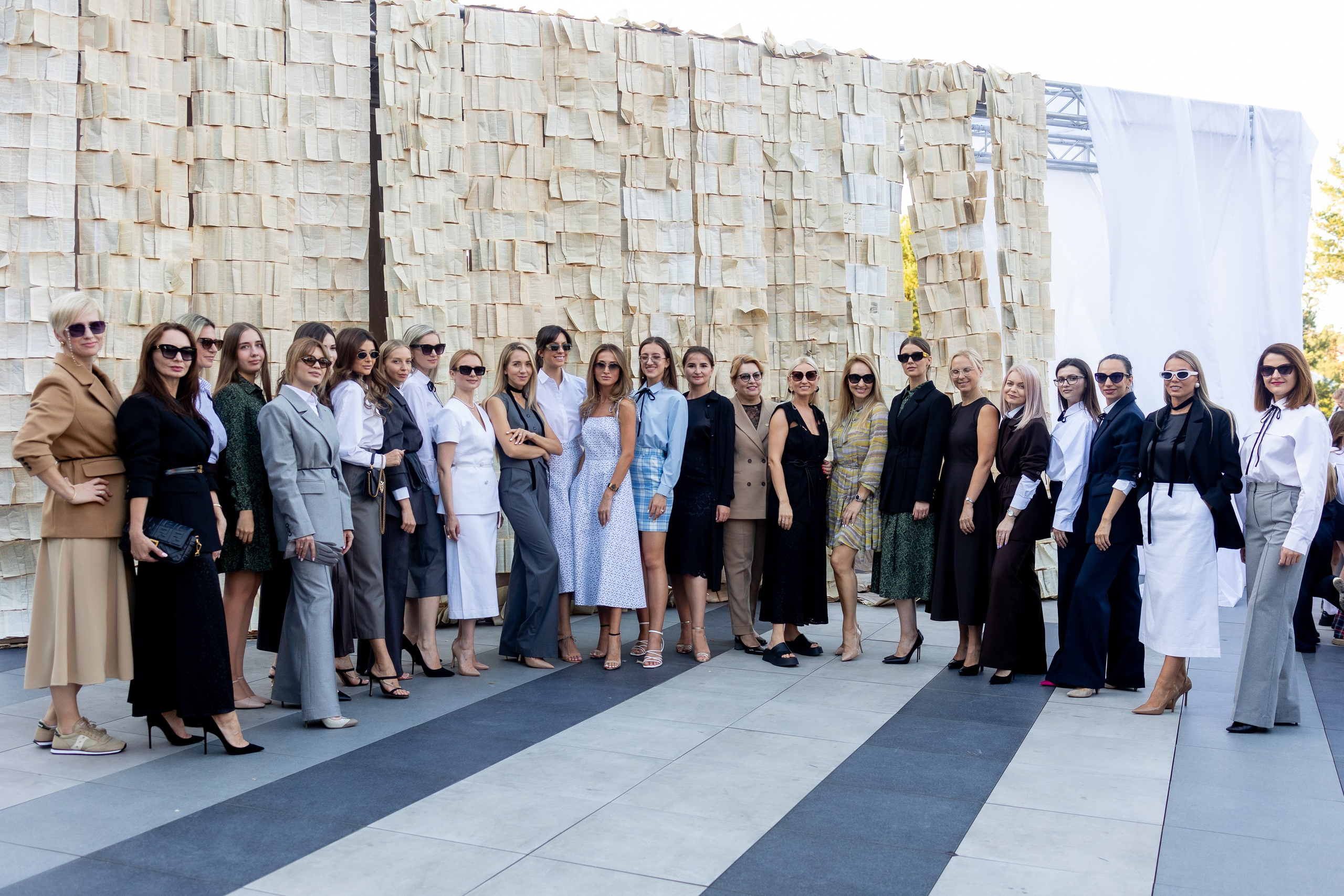 L.Storojuc backstage runway. MATVEEVA STUDIO