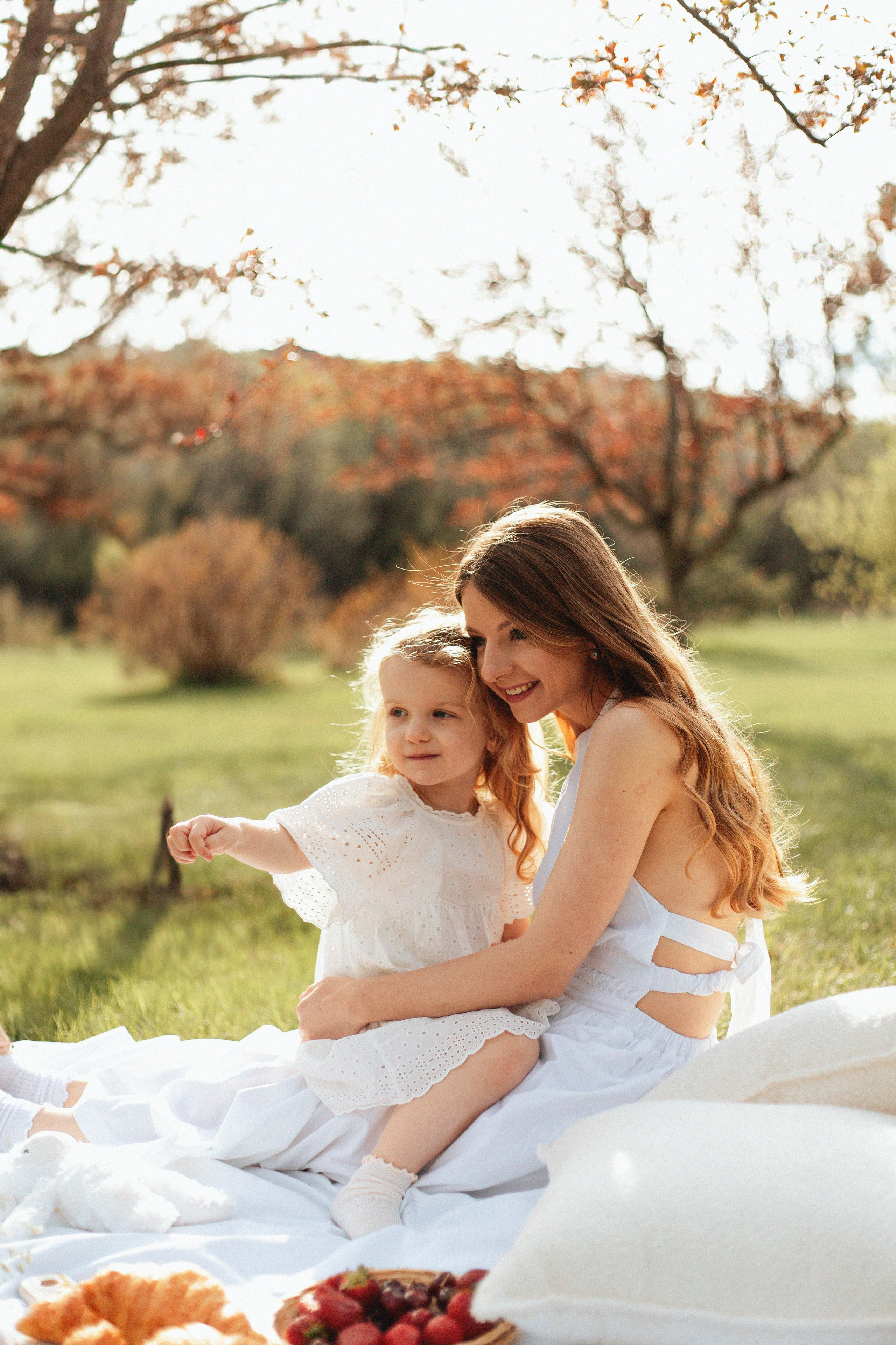 Mother & daughter story. Home