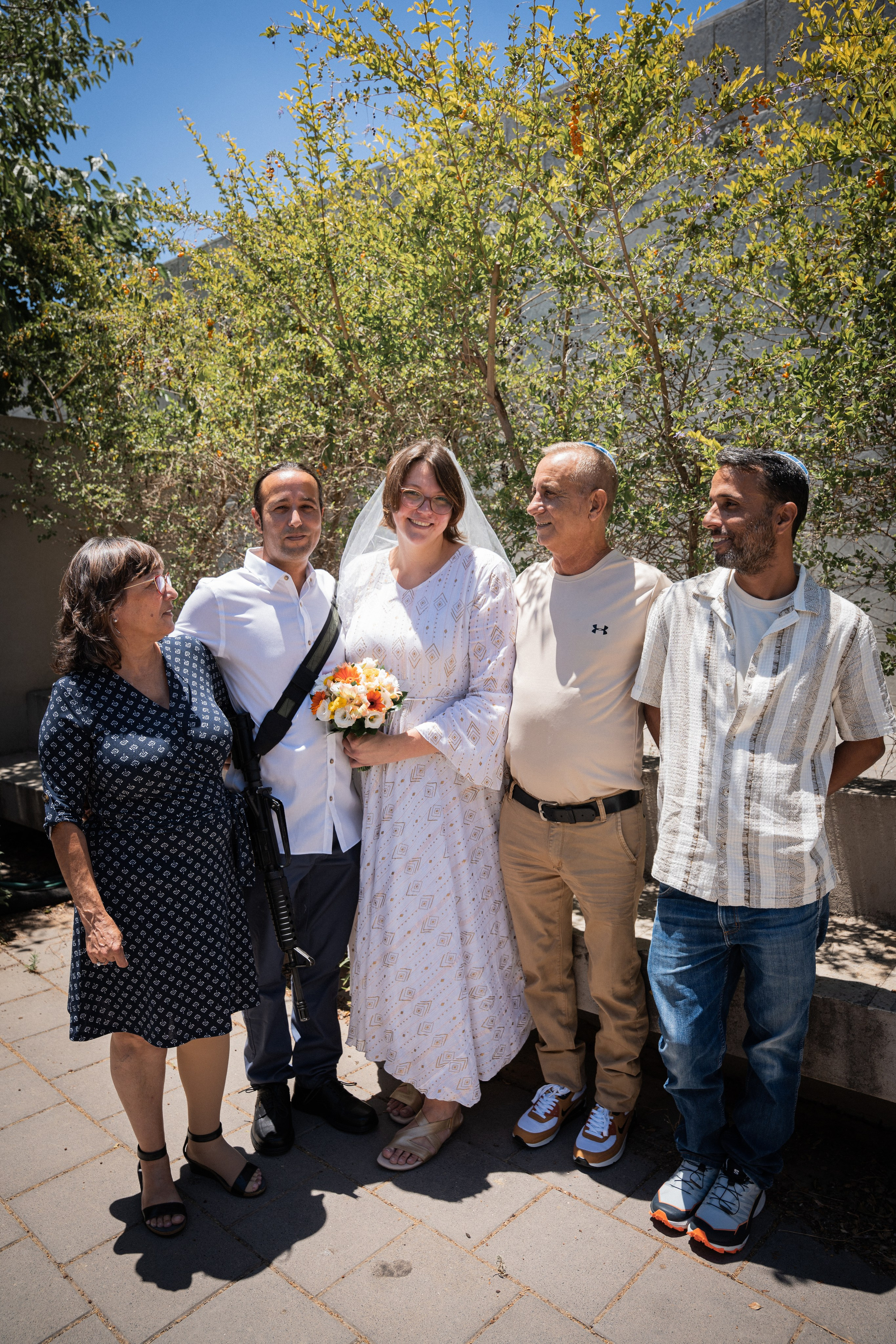 Chuppah of Yael & Raz, Hod Hasharon, July 2026. Divign By Tehilah — Meaningful Graphic Design & Photography