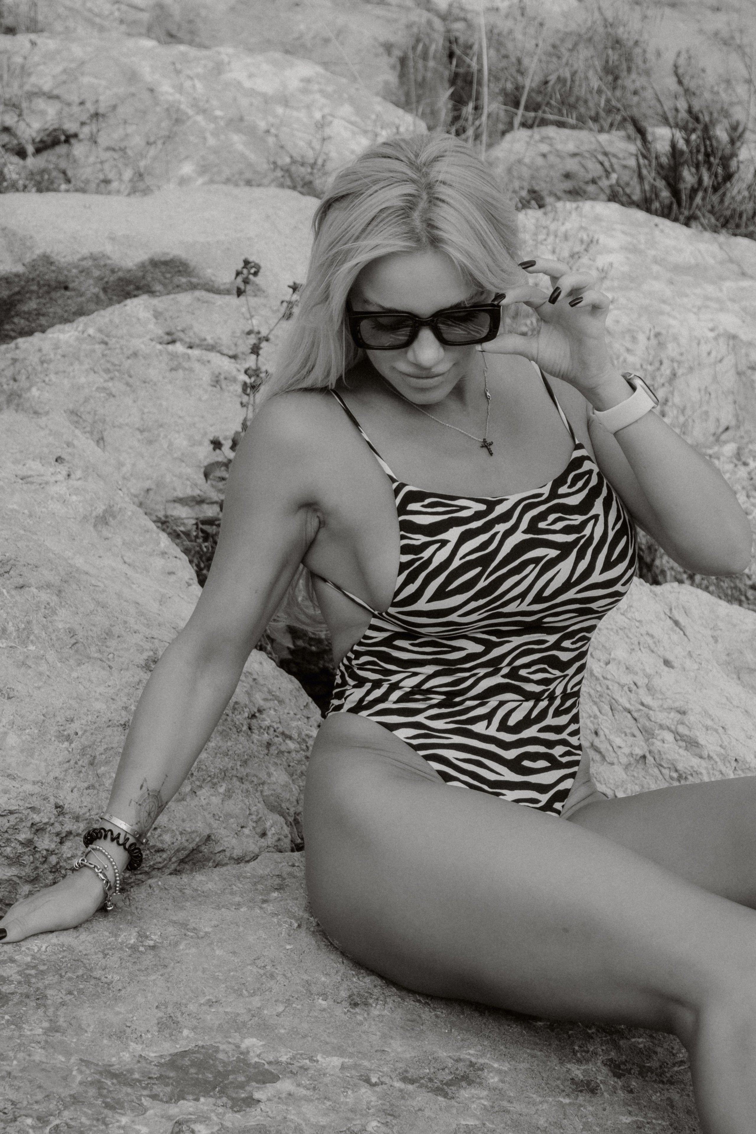 Sesión individual en la playa. Fotografía profesional en Calafell - Elena Medvedeva