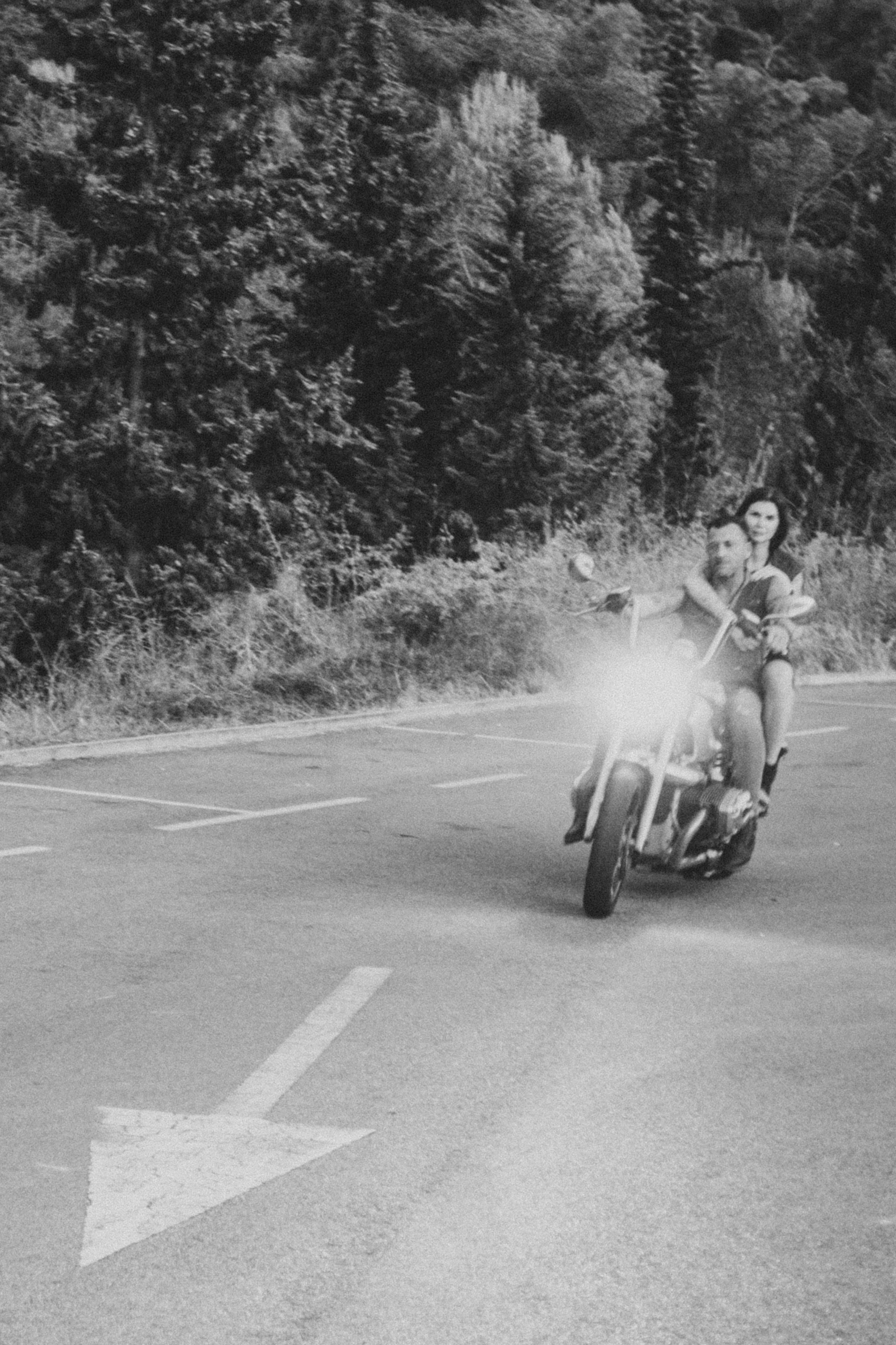 Фотосессия пары на мотоцикле. Профессиональная фотосъемка в Калафелле — Елена Медведева