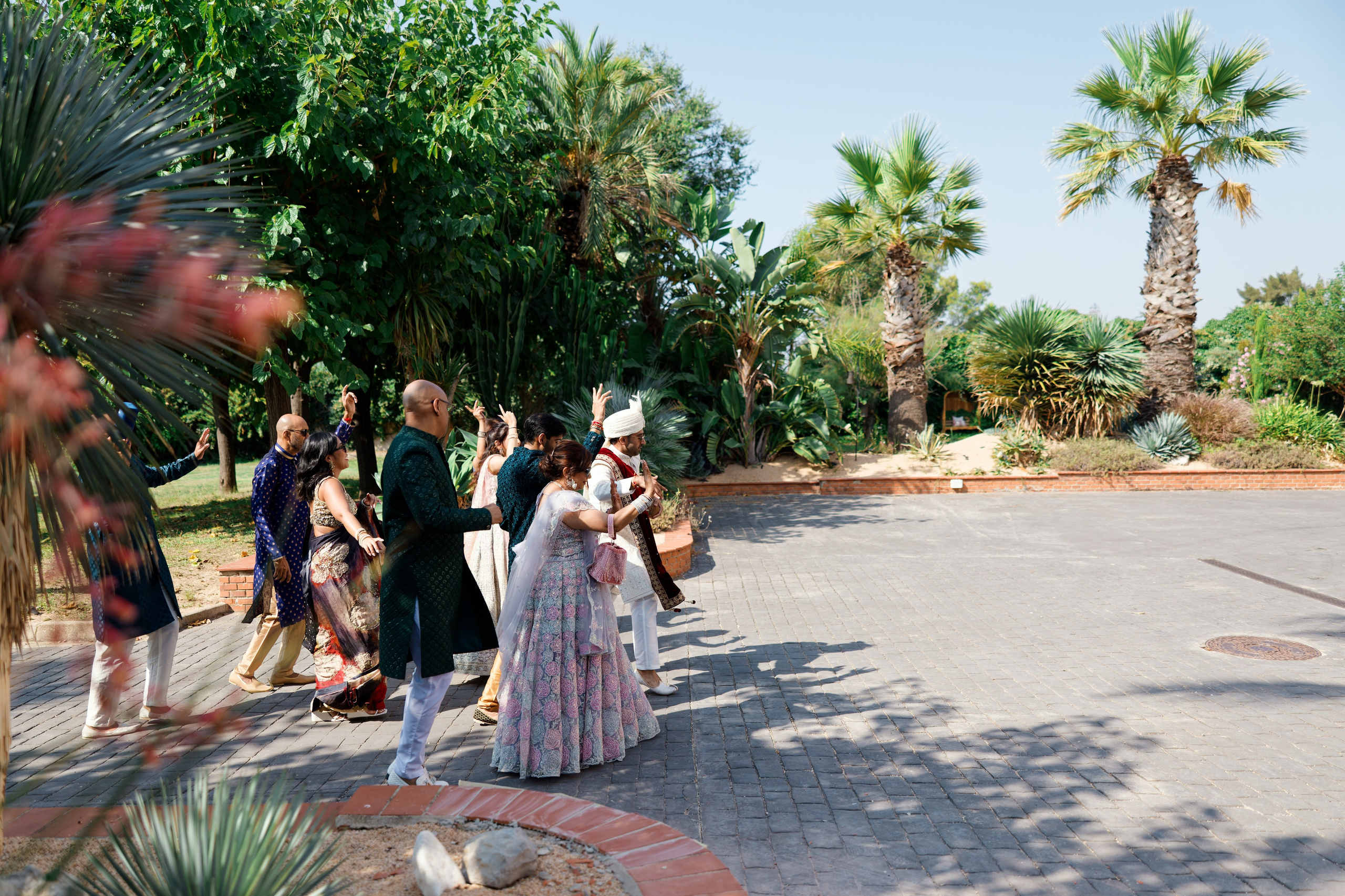 Indian wedding at Gran Villa Rosa, Barcelona