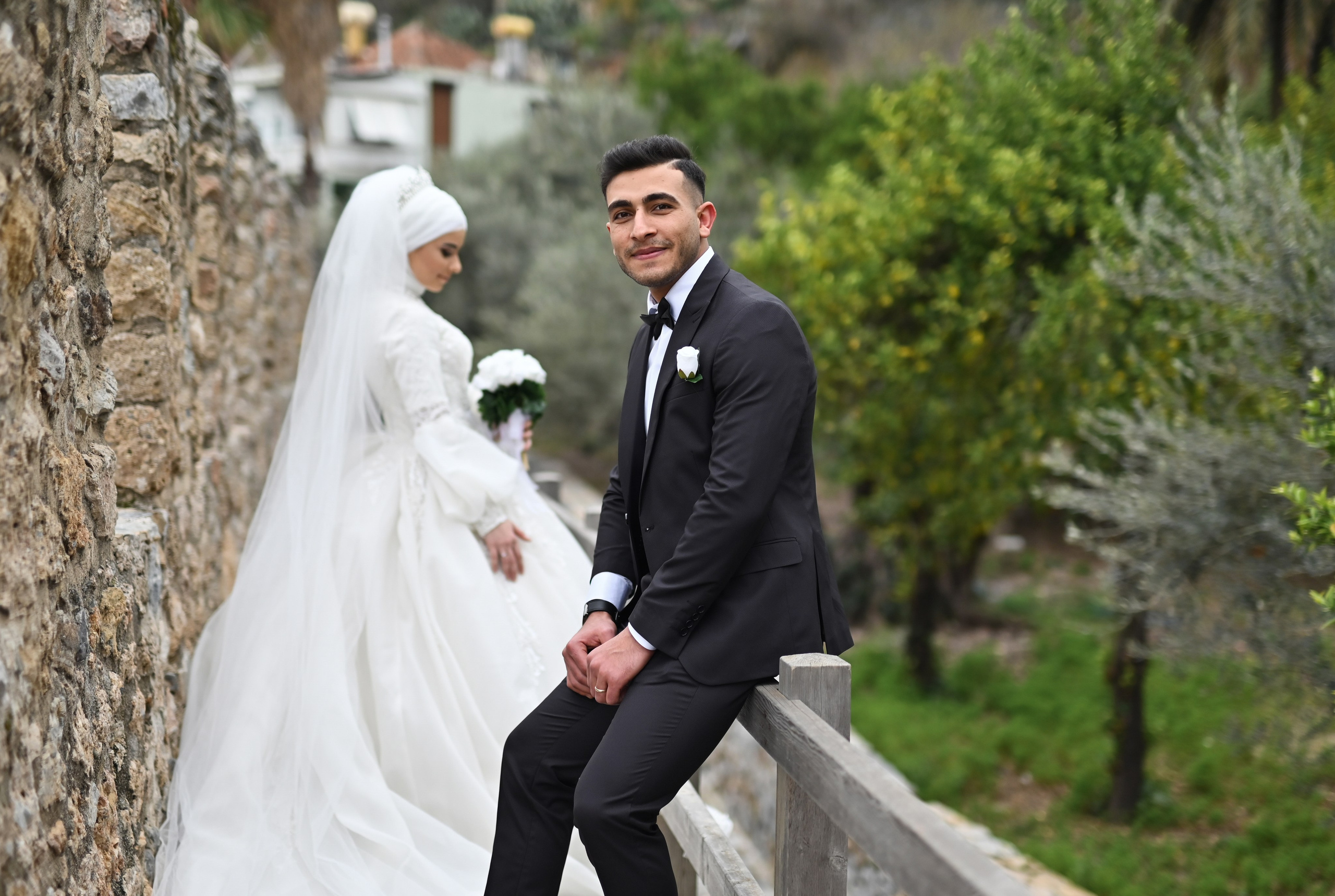 Свадебная съемка в порту и у крепости в Аланье. Photographer in Alanya, Side, Manavgat. Türkiye