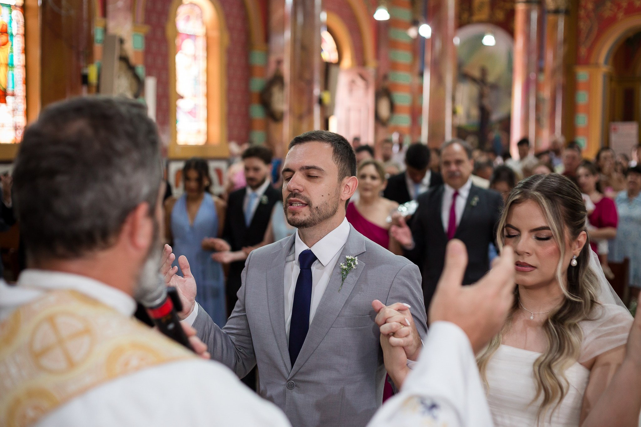 NETO E NAYARA CERIMONIAL COMPLETO. Fotógrafo de casamento