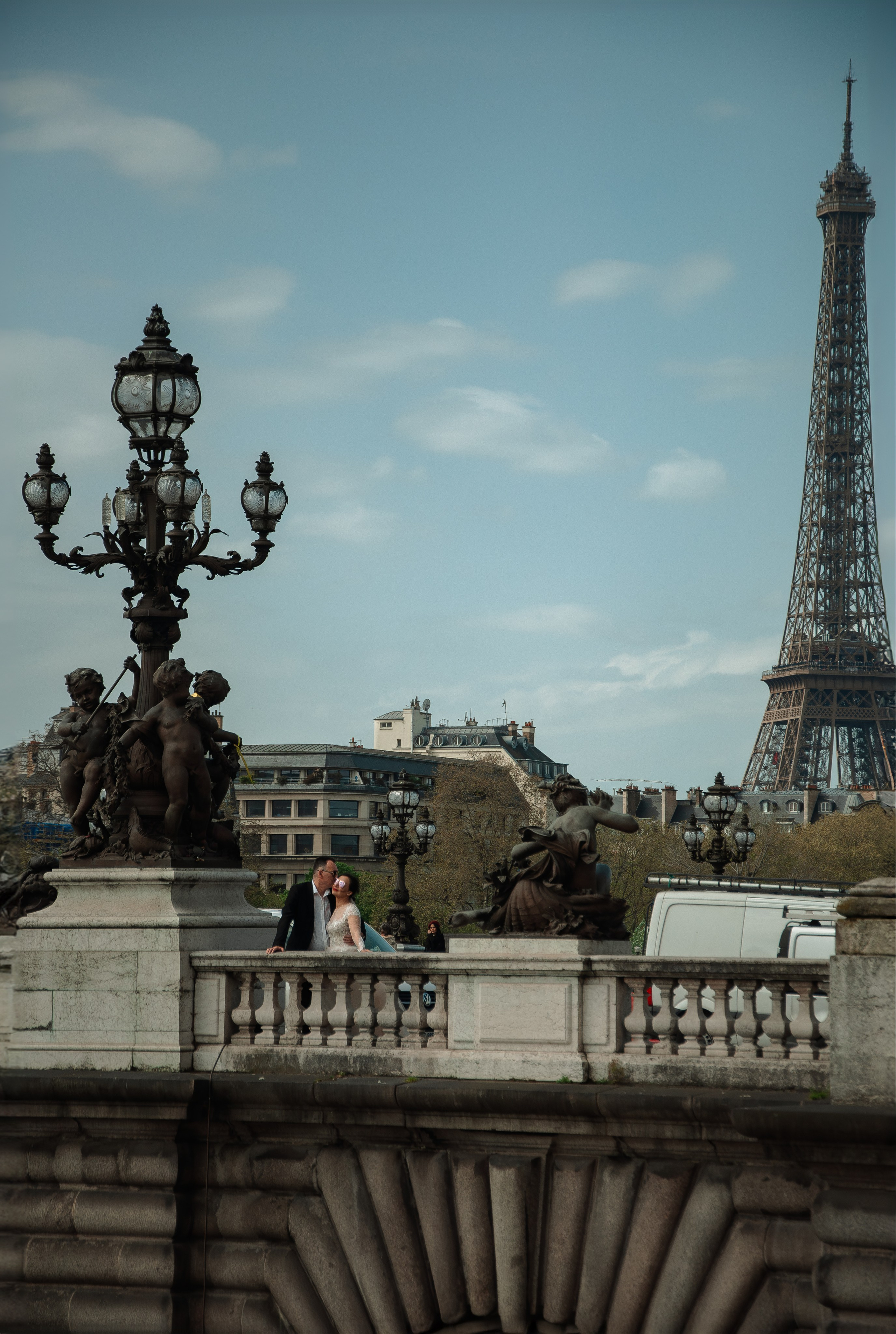 Wedding anniversary photoshoot. Paris photographer — Polina Osipova