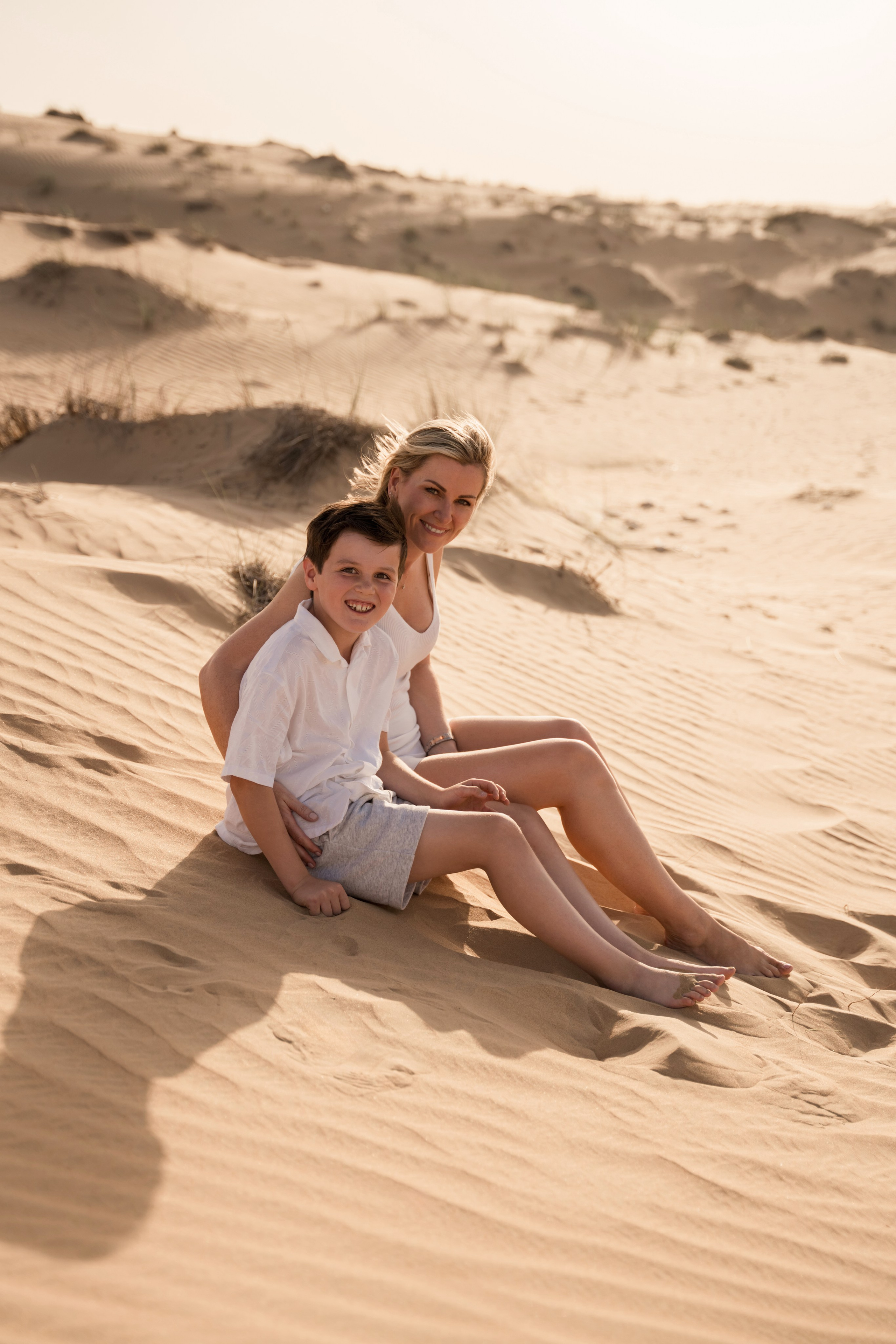 Desert run and fun!. Angela Iakovleva — Family Photographer in Dubai