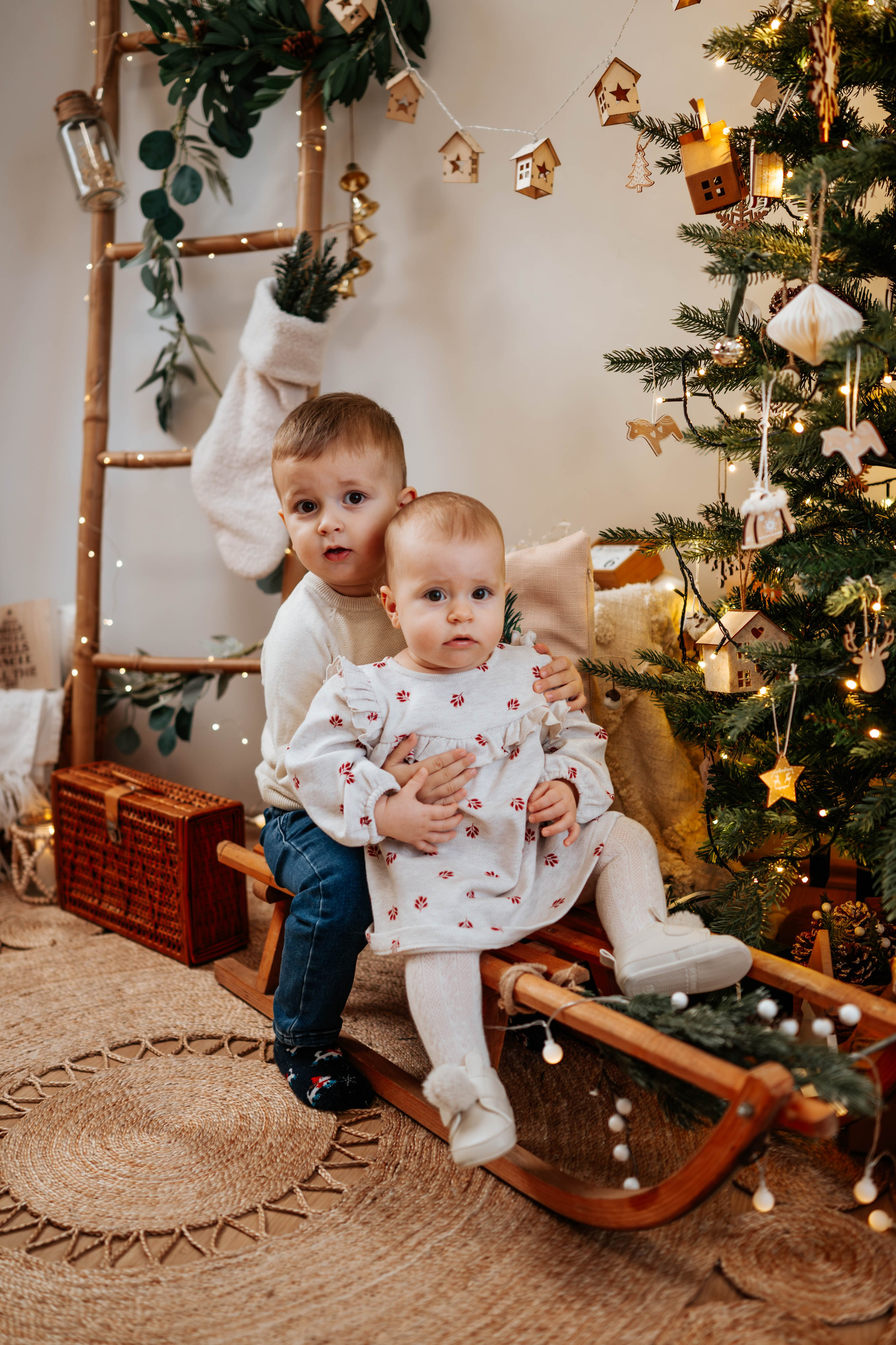 Miloševići - novogodišnje fotografisanje. Dečiji i porodični fotograf