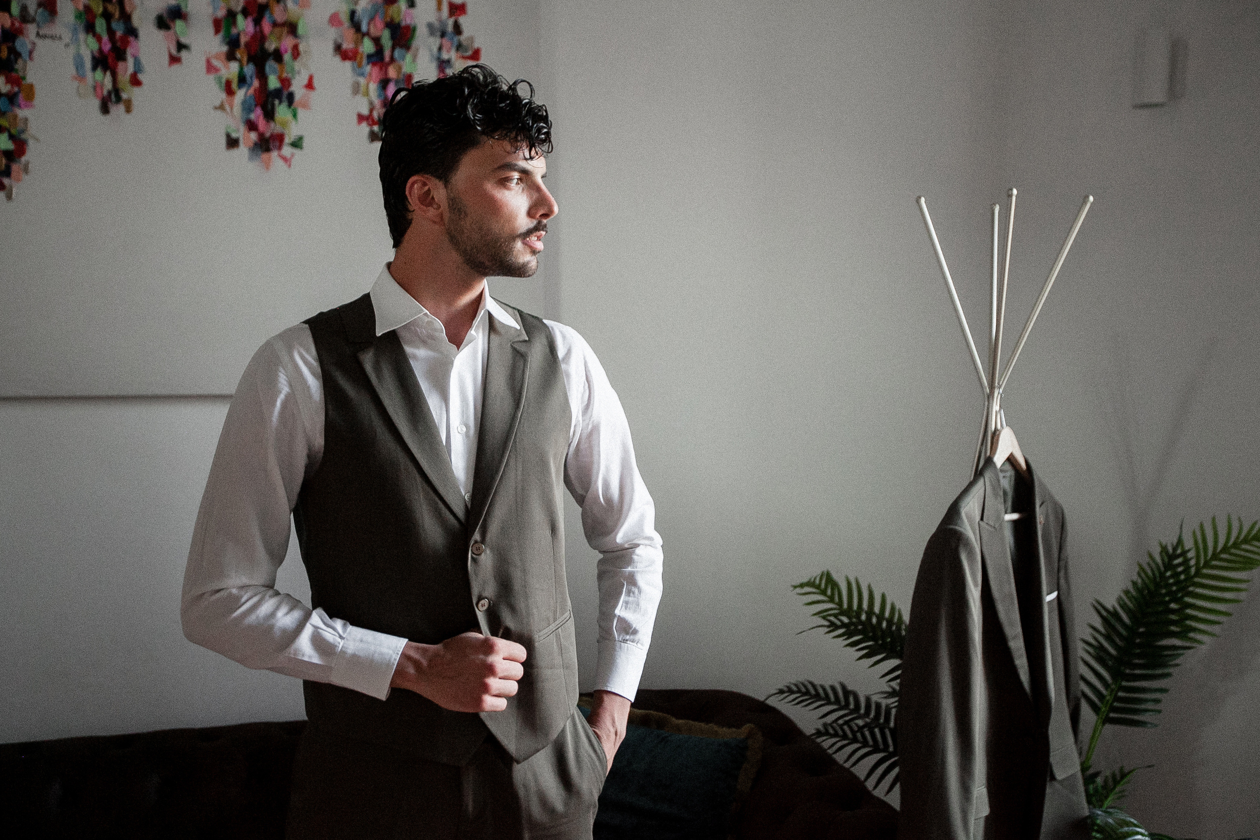 Rome Piazza Navona Penthouse Wedding Ceremony. Iurkovski PHOTOGRAPHY in Europe. Luxury destination weddings and events