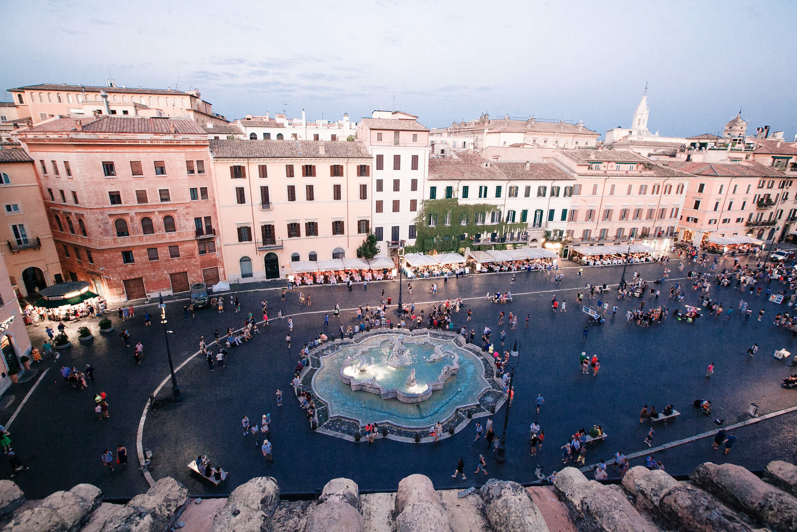 Rome Piazza Navona Penthouse Wedding Ceremony. Iurkovski PHOTOGRAPHY in Europe. Luxury destination weddings and events