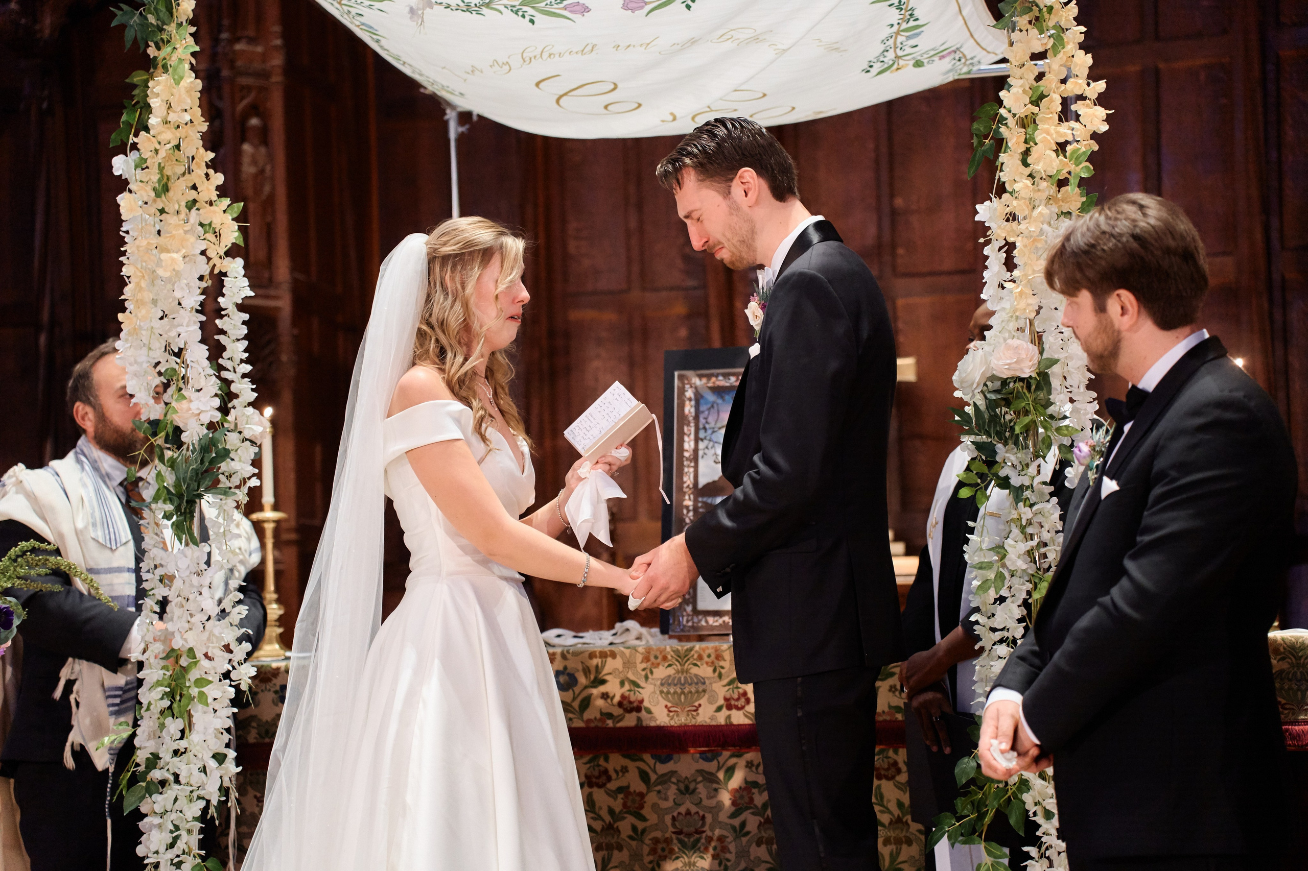 Elegant Wedding Ceremony at a Historic New York Cathedral | Timankov Photography. Professional Wedding and event photographer USA New York