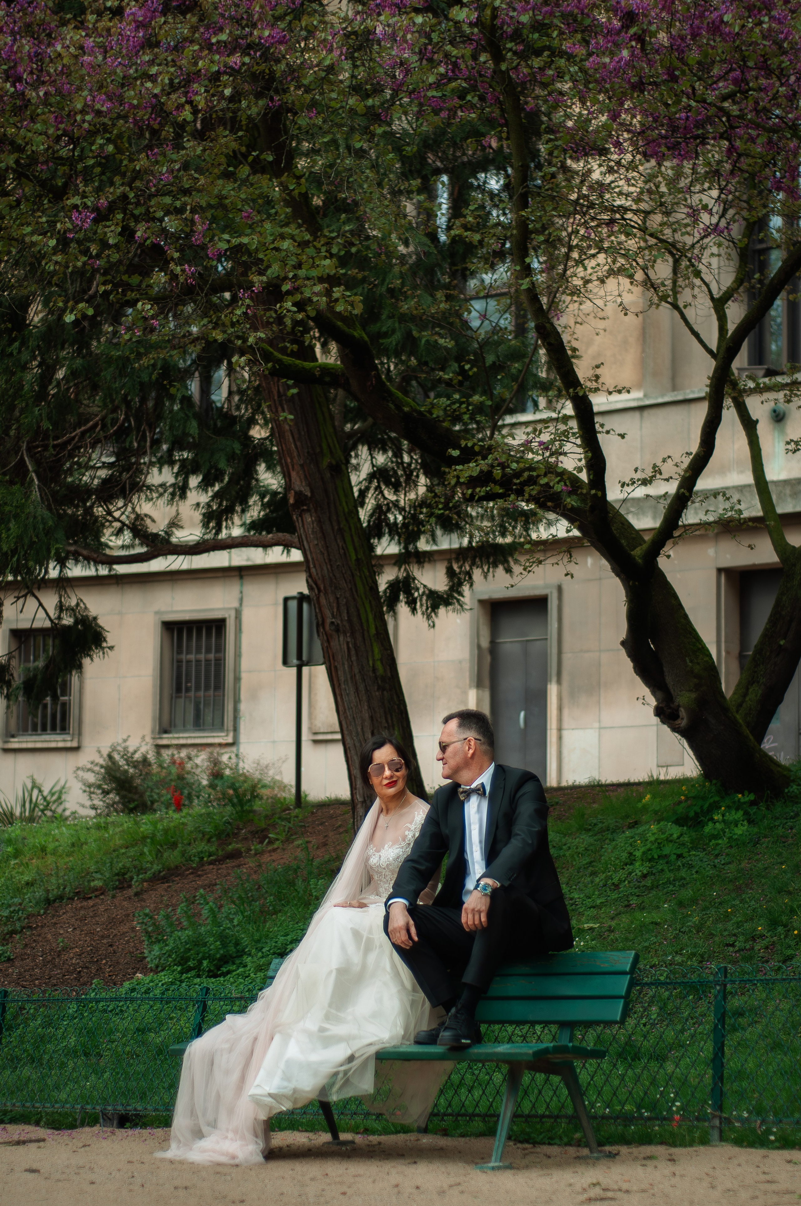 Wedding anniversary photoshoot. Paris photographer — Polina Osipova