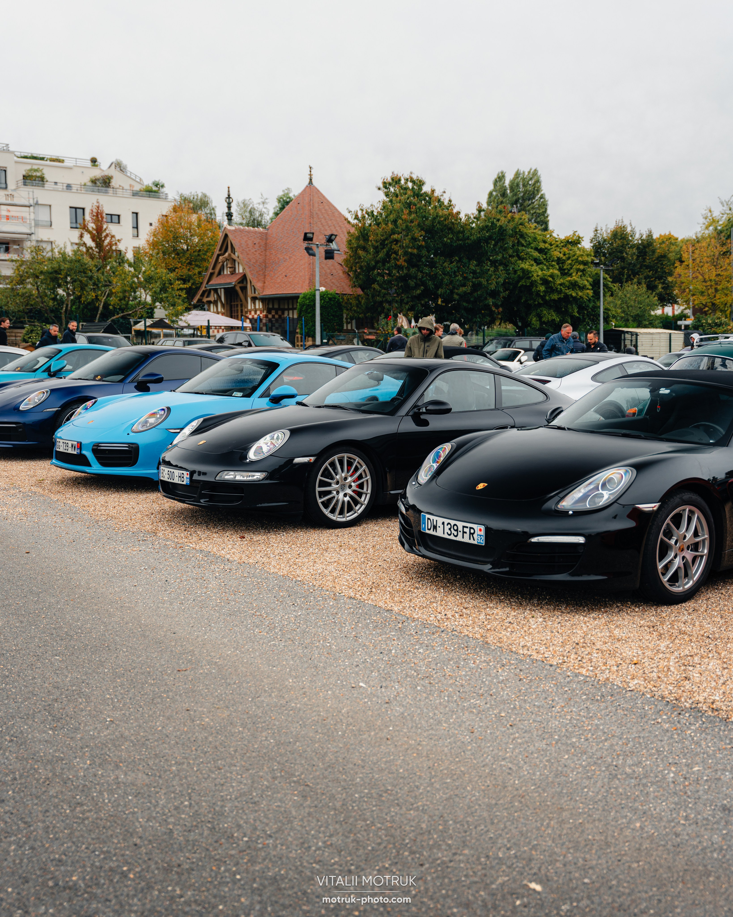 Cars and Coffee 29 septembre 2024. Photographe de voitures à Paris — Vitalii Motruk