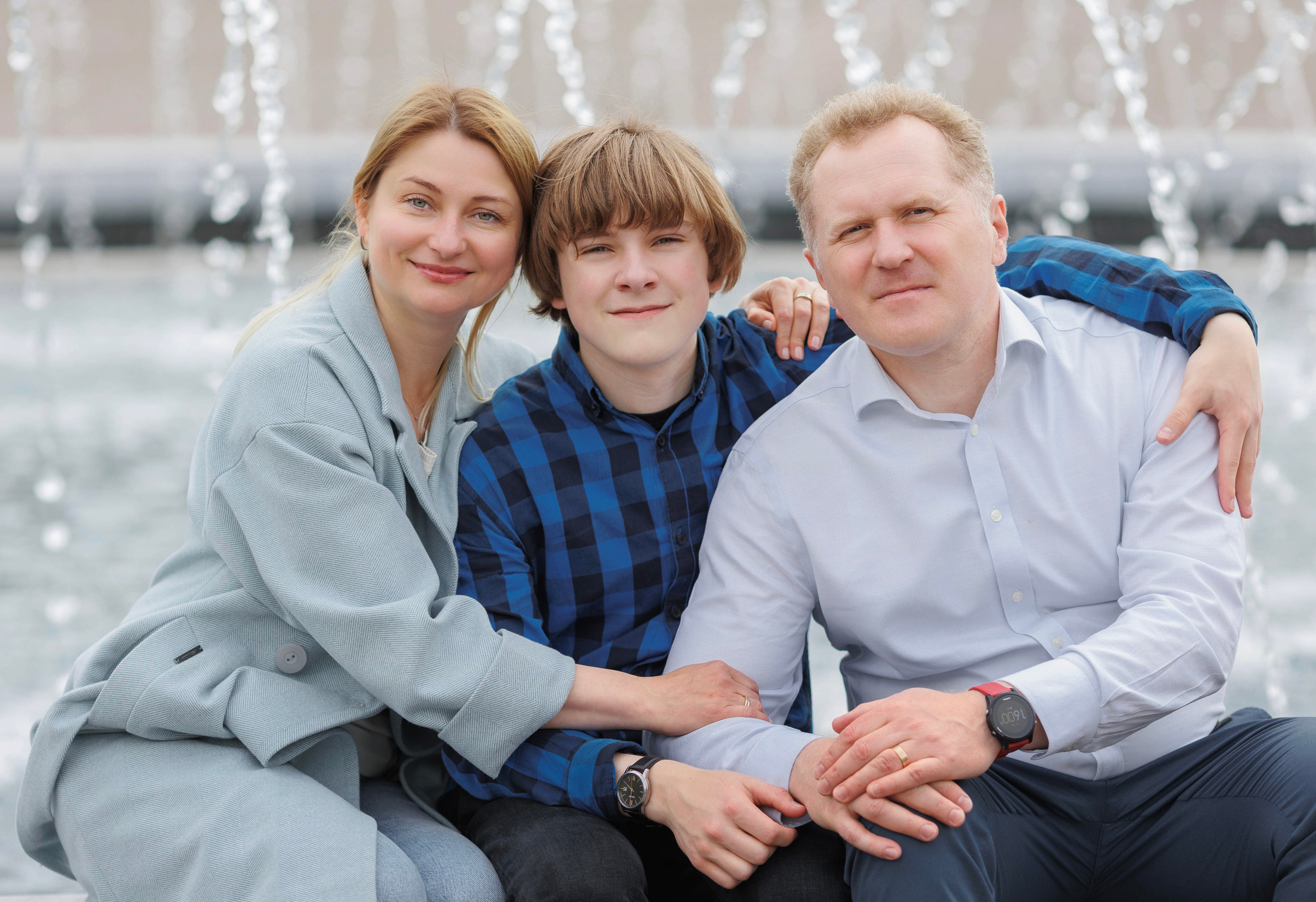 Большая семья вместе. Семейный и детский фотограф в Вильнюсе Светлана Наумова