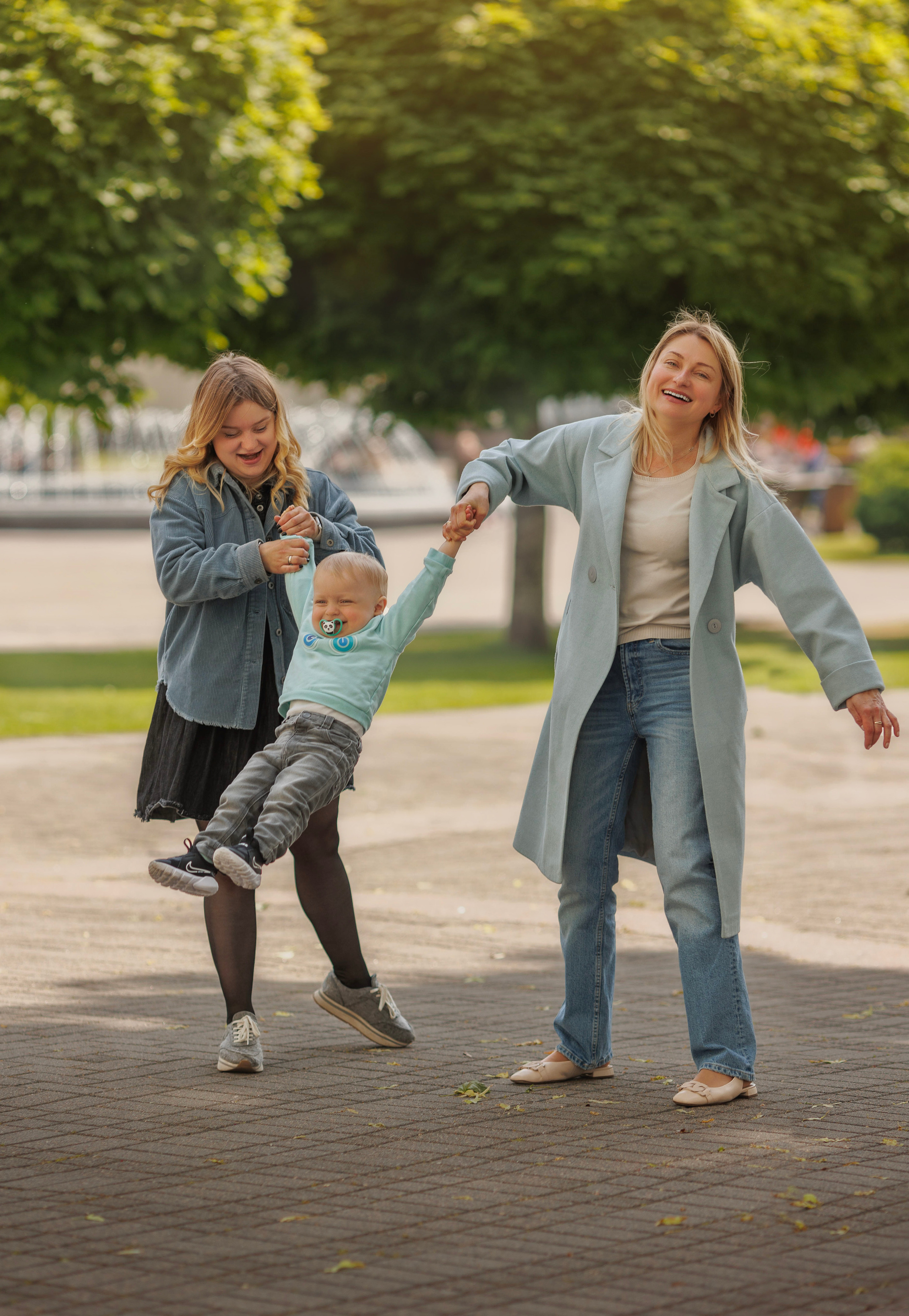 Большая семья вместе. Семейный и детский фотограф в Вильнюсе Светлана Наумова